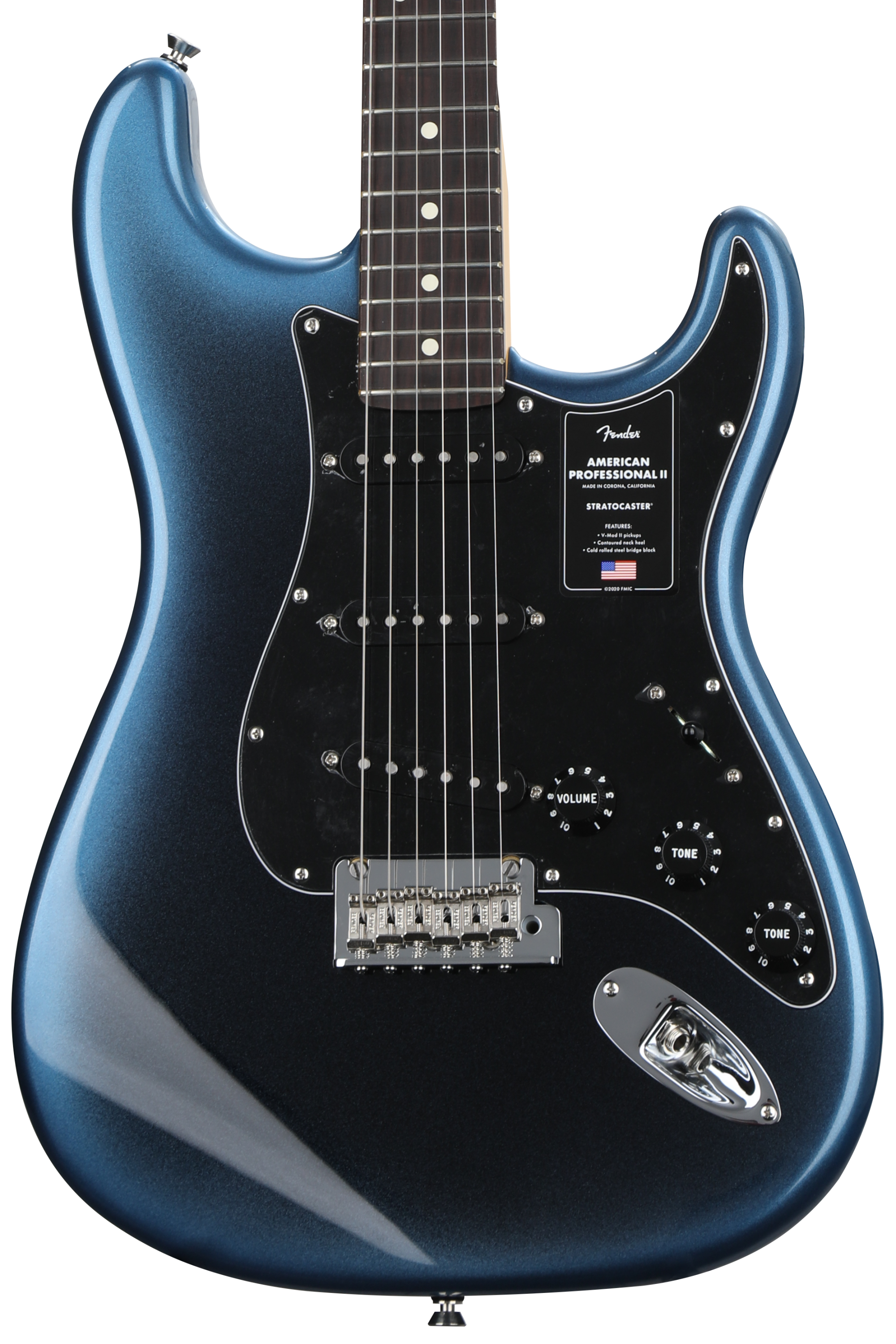 Fender American Professional II Stratocaster - Dark Night with Rosewood  Fingerboard | Sweetwater