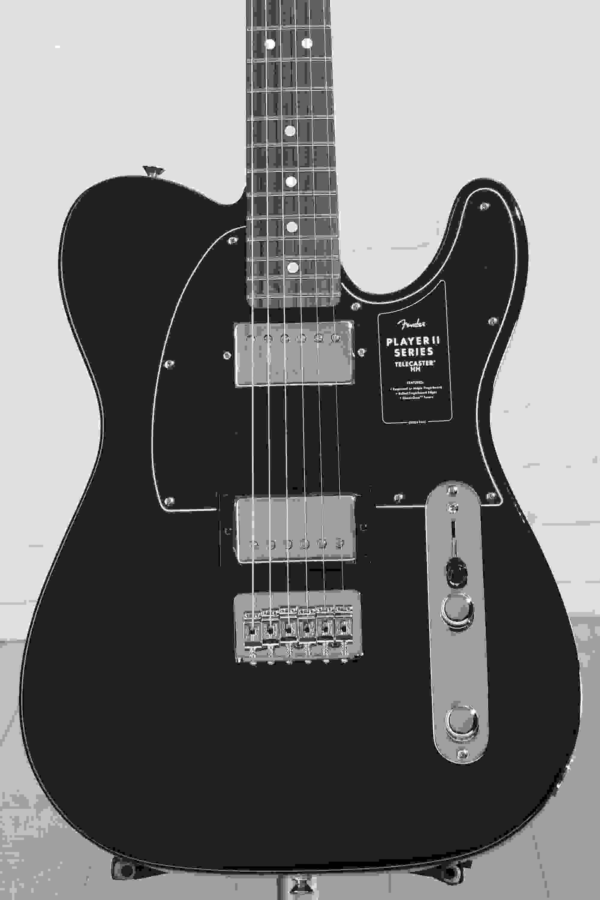 Fender Player II Telecaster HH Electric Guitar Black with Rosewood Fingerboard Reviews
