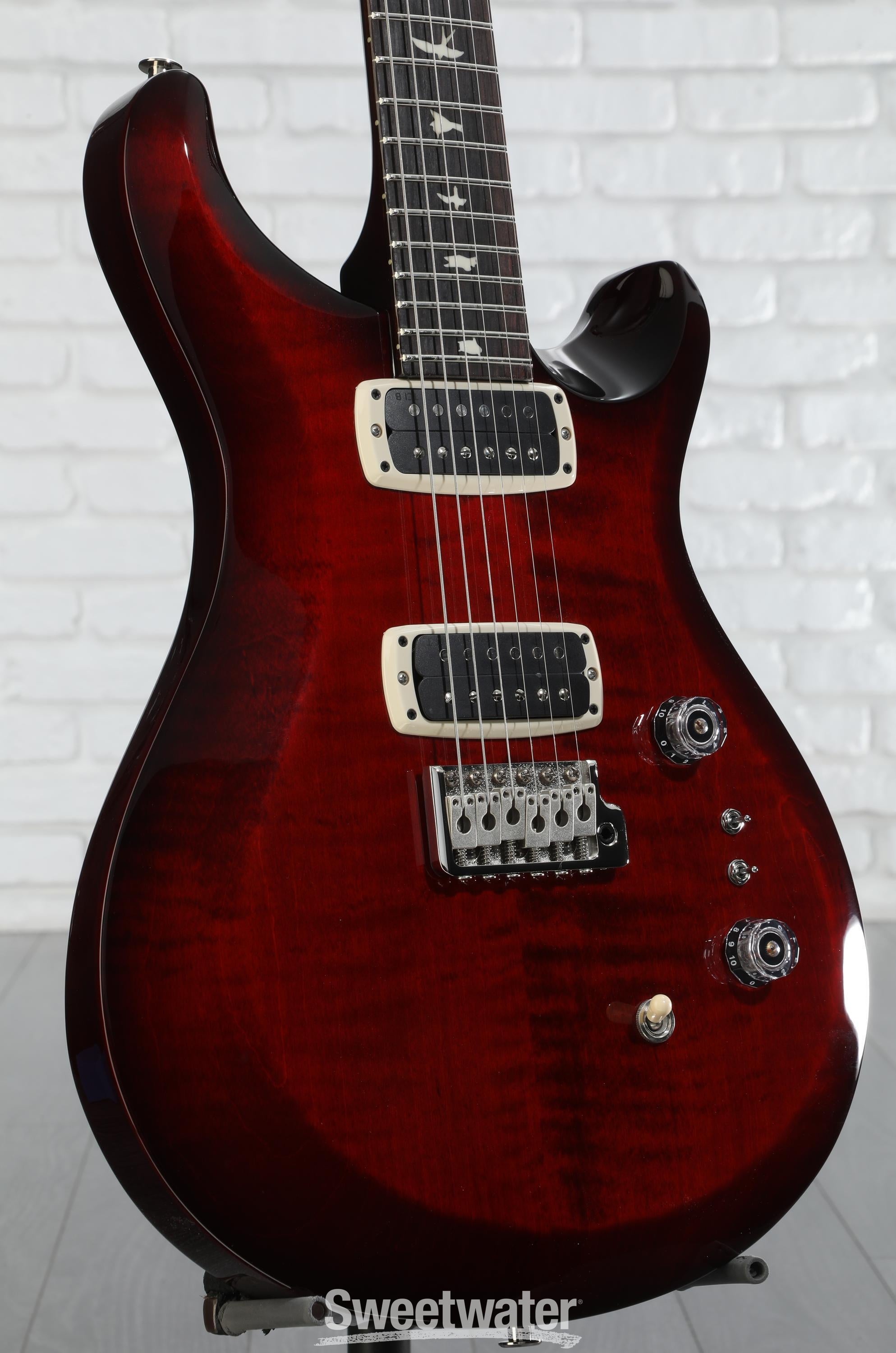 PRS Custom 24 Fire Red Burst Electric Guitar – Elderly