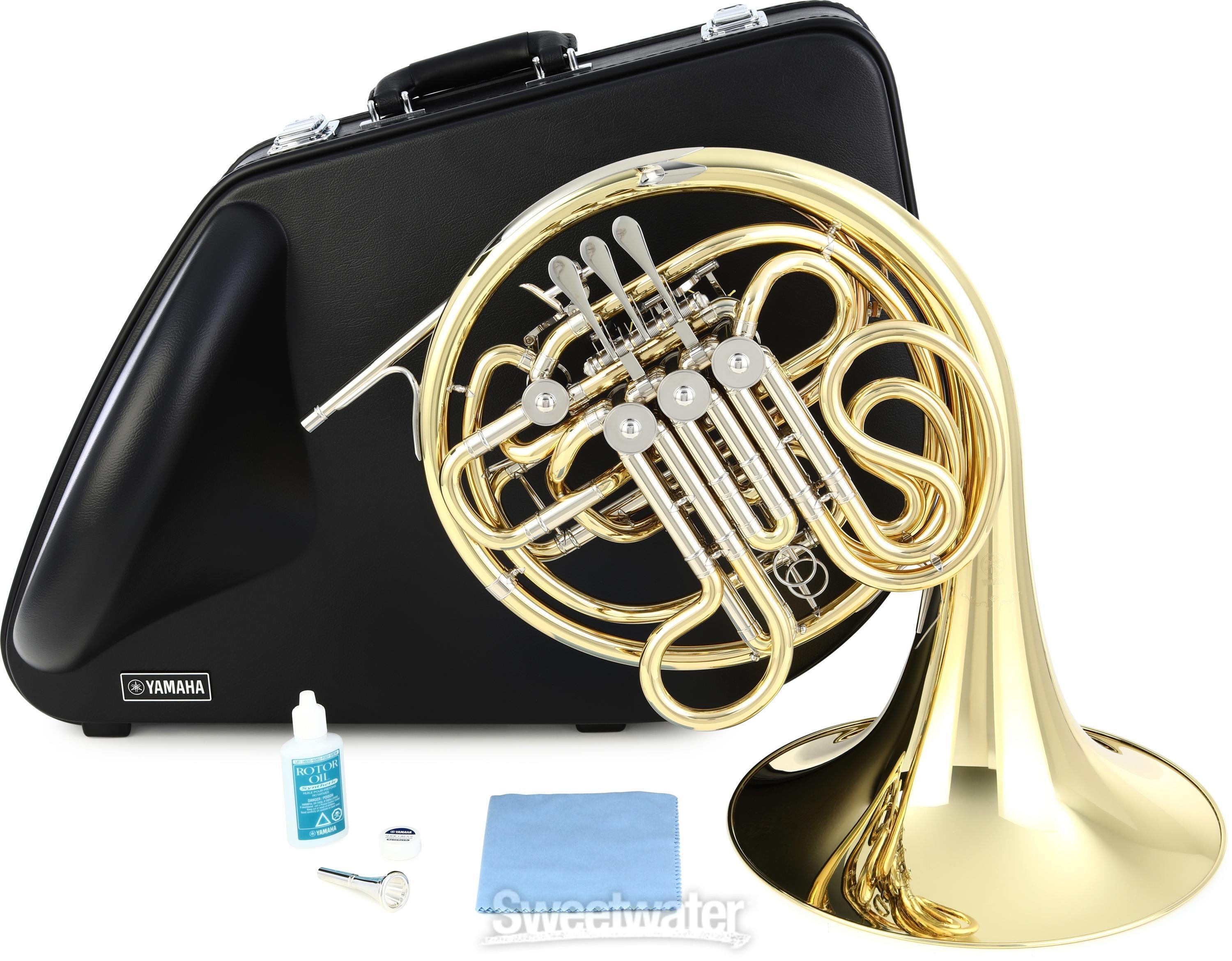 Yamaha YHR-672 Professional Double Horn - Lacquer with Fixed Bell |  Sweetwater