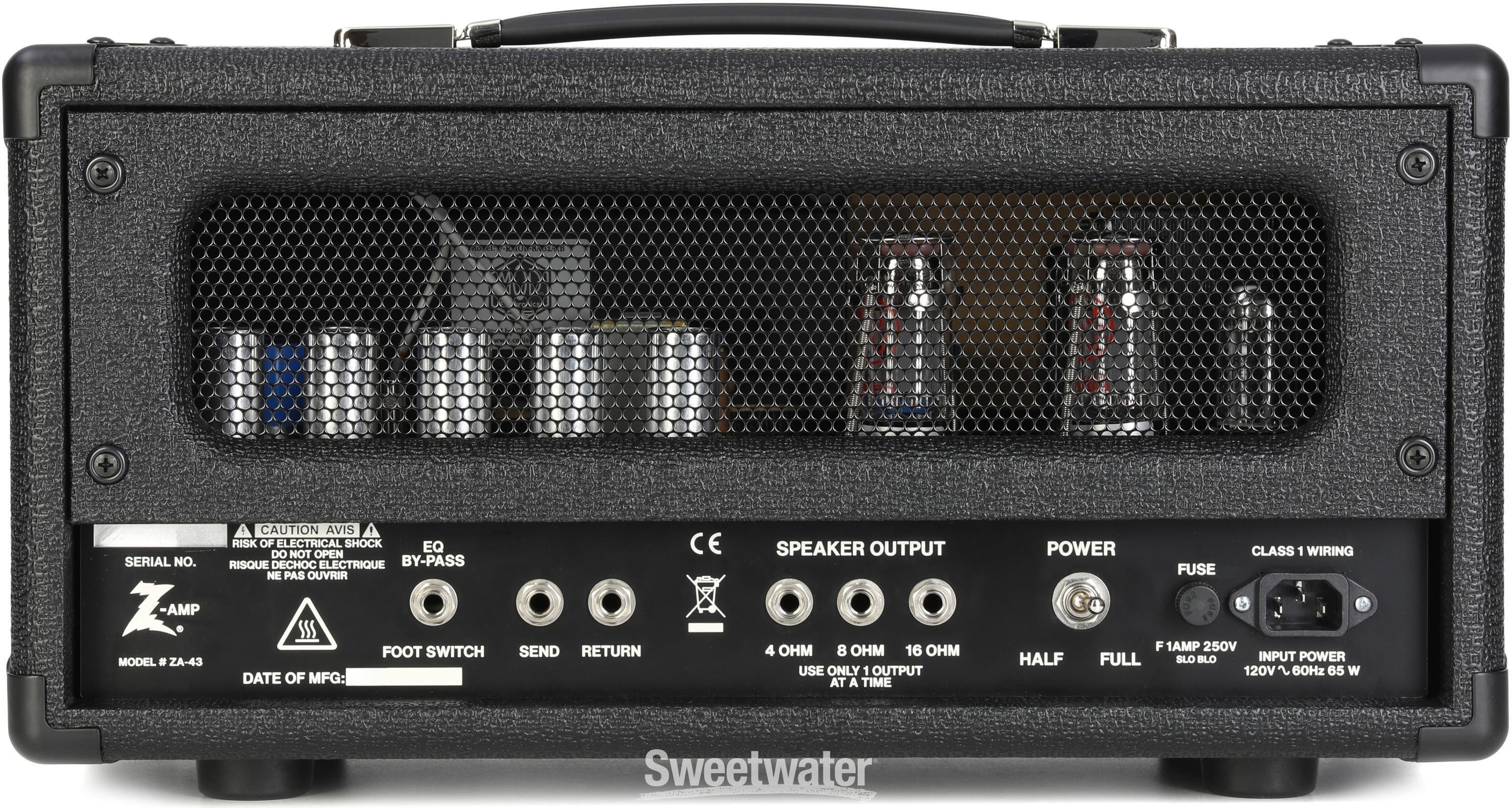 Dr. Z Z-Plus 15-watt Tube Head Amplifier - Blackout | Sweetwater Dr. Z Z-Plus 15-watt Tube Head Amplifier - Blackout | Sweetwater