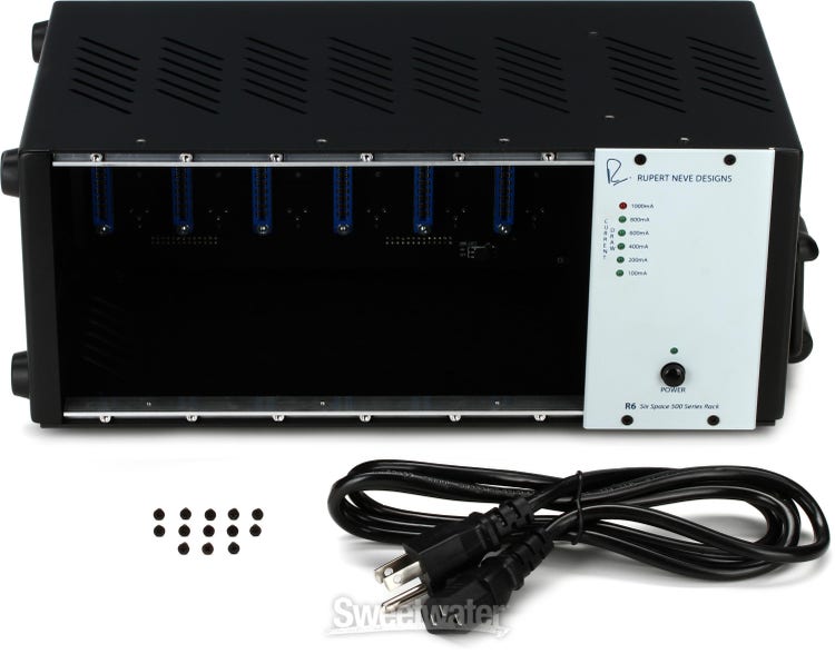 Rupert Neve Designs R6 6-slot 500 Series Chassis Reviews | Sweetwater 