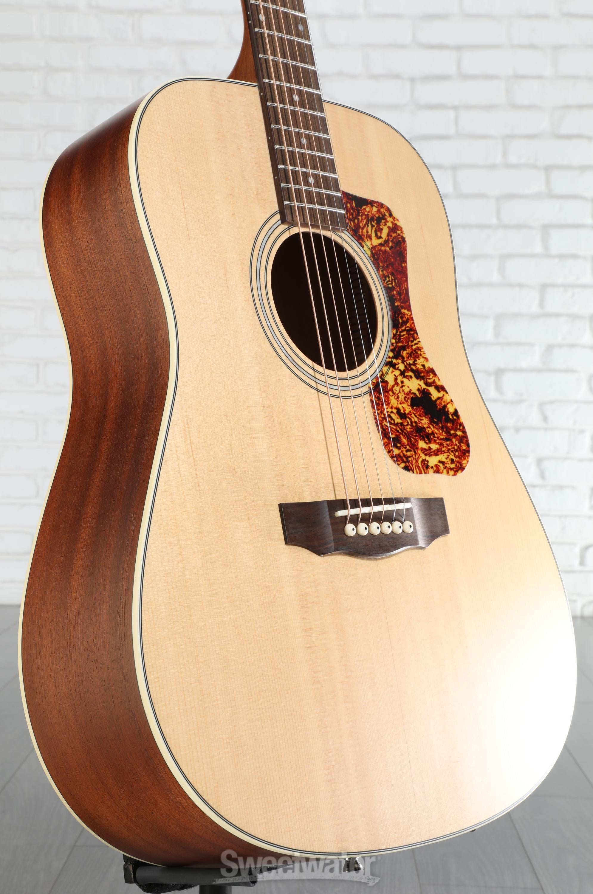 Guild D-240E Acoustic-Electric Guitar - Natural | Sweetwater