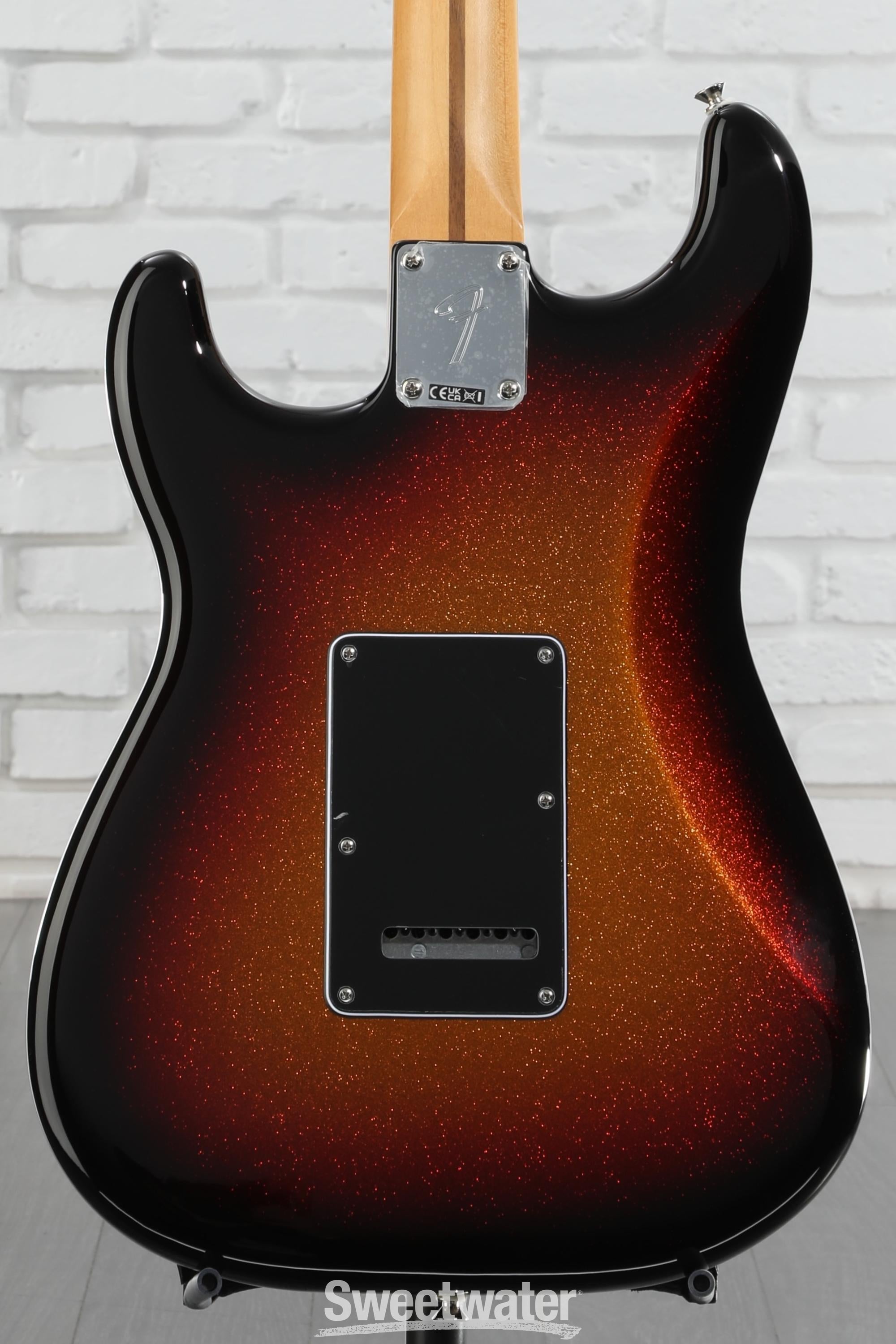 Fender Player II Stratocaster Electric Guitar - Limited-edition Sparkle 3-color Sunburst