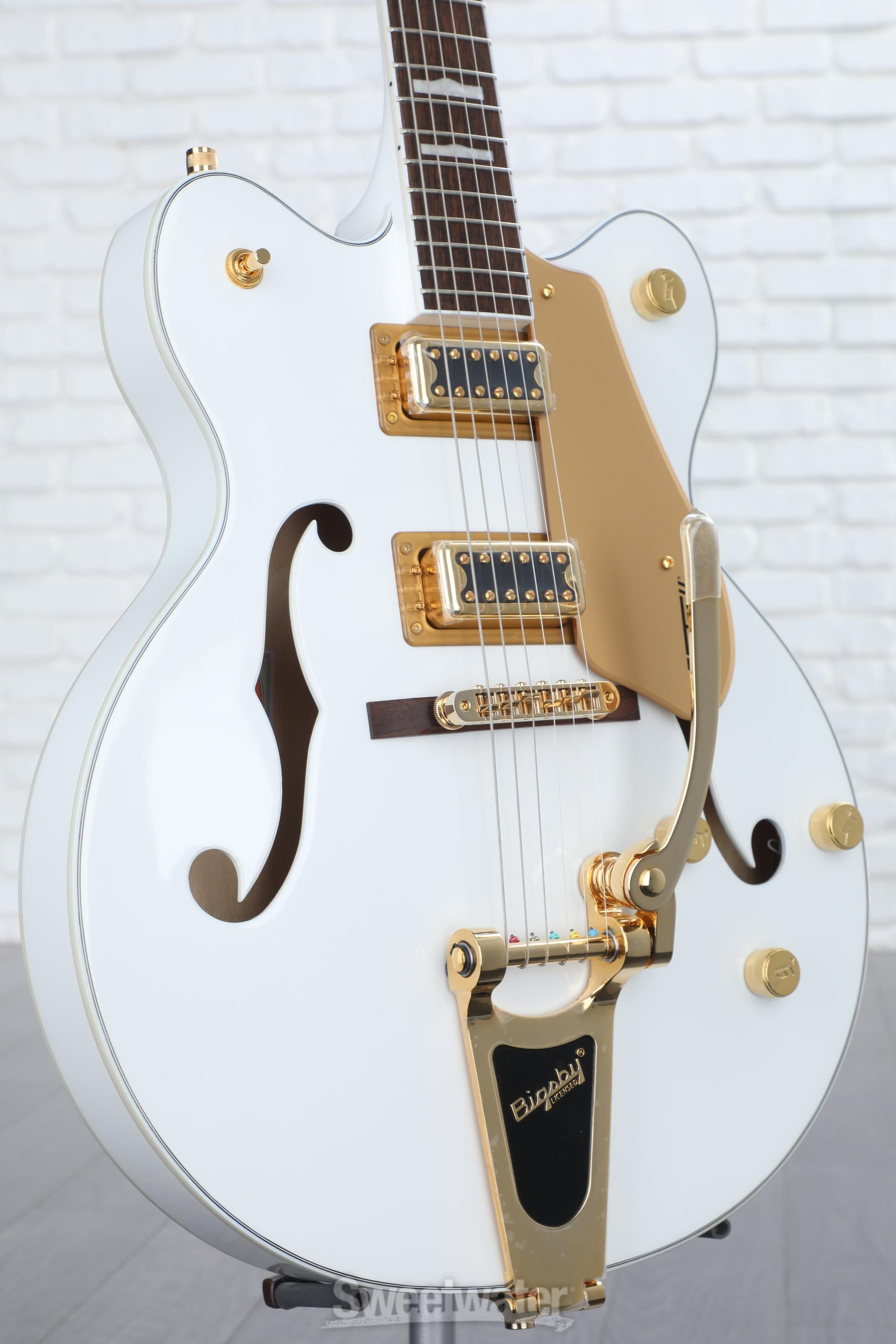 Gretsch G5422TG Electromatic Classic Hollowbody Double-Cut with Bigsby -  Snowcrest White