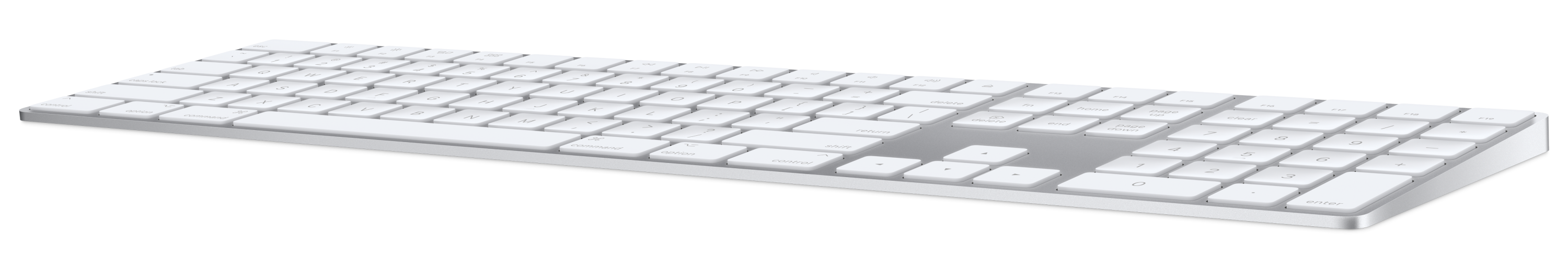 Clavier Bluetooth Apple Magic Keyboard blanc rechargeable - Conrad