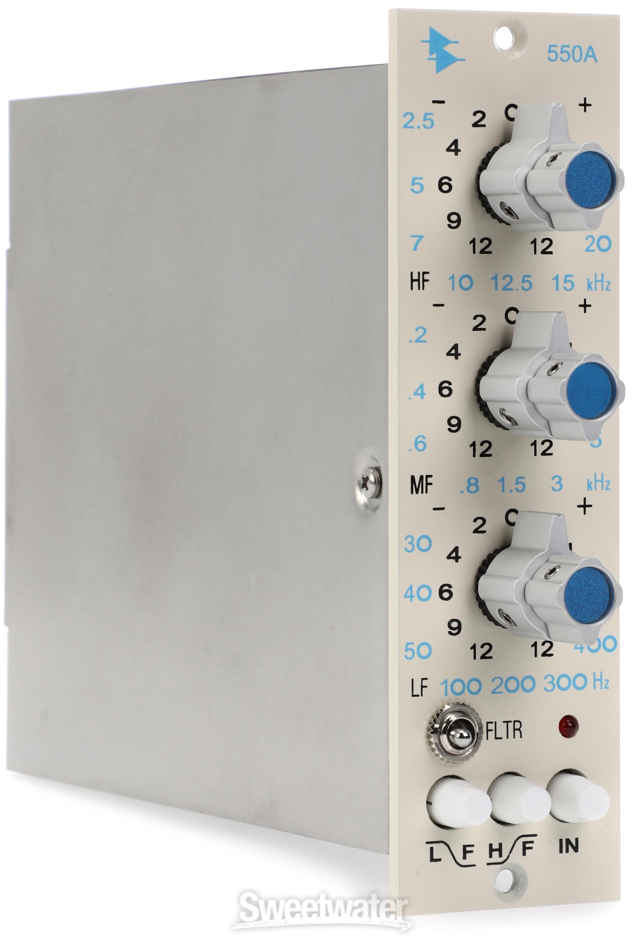 API 550A Special Edition 500 Series 3-band Equalizer