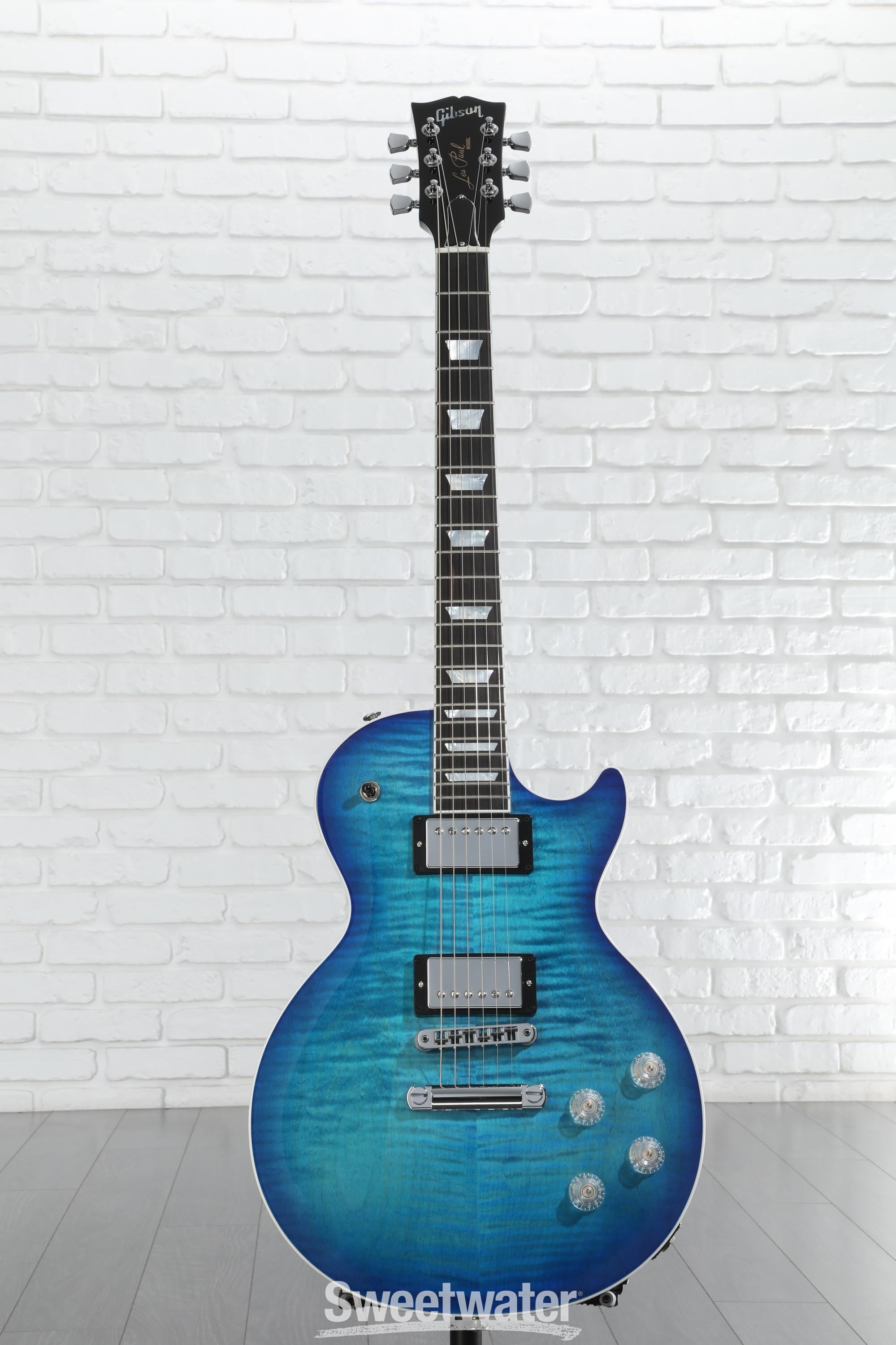 Gibson Les Paul Modern Figured Electric Guitar - Cobalt