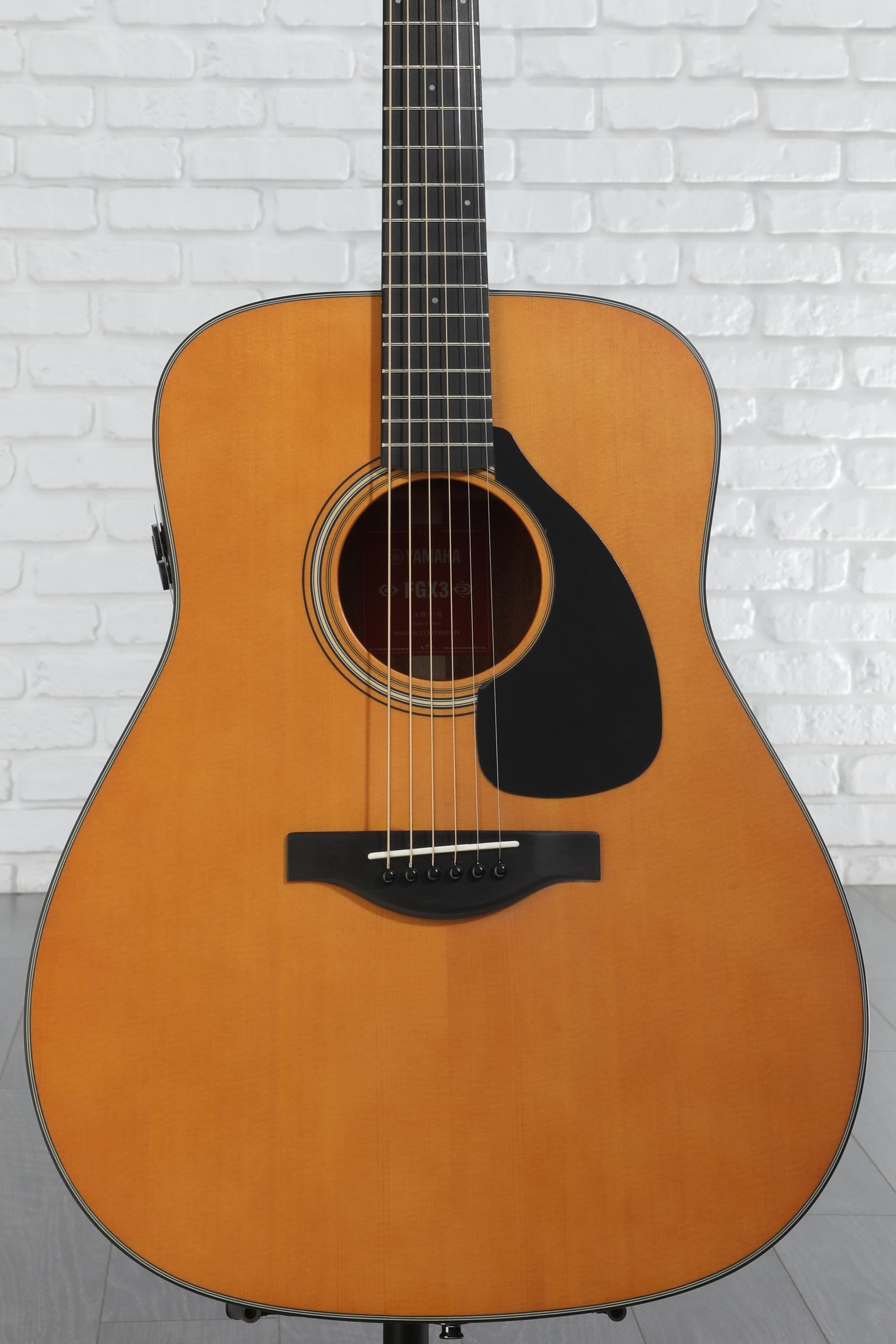 Yamaha Red Label FGX3 Acoustic Guitar - Natural | Sweetwater
