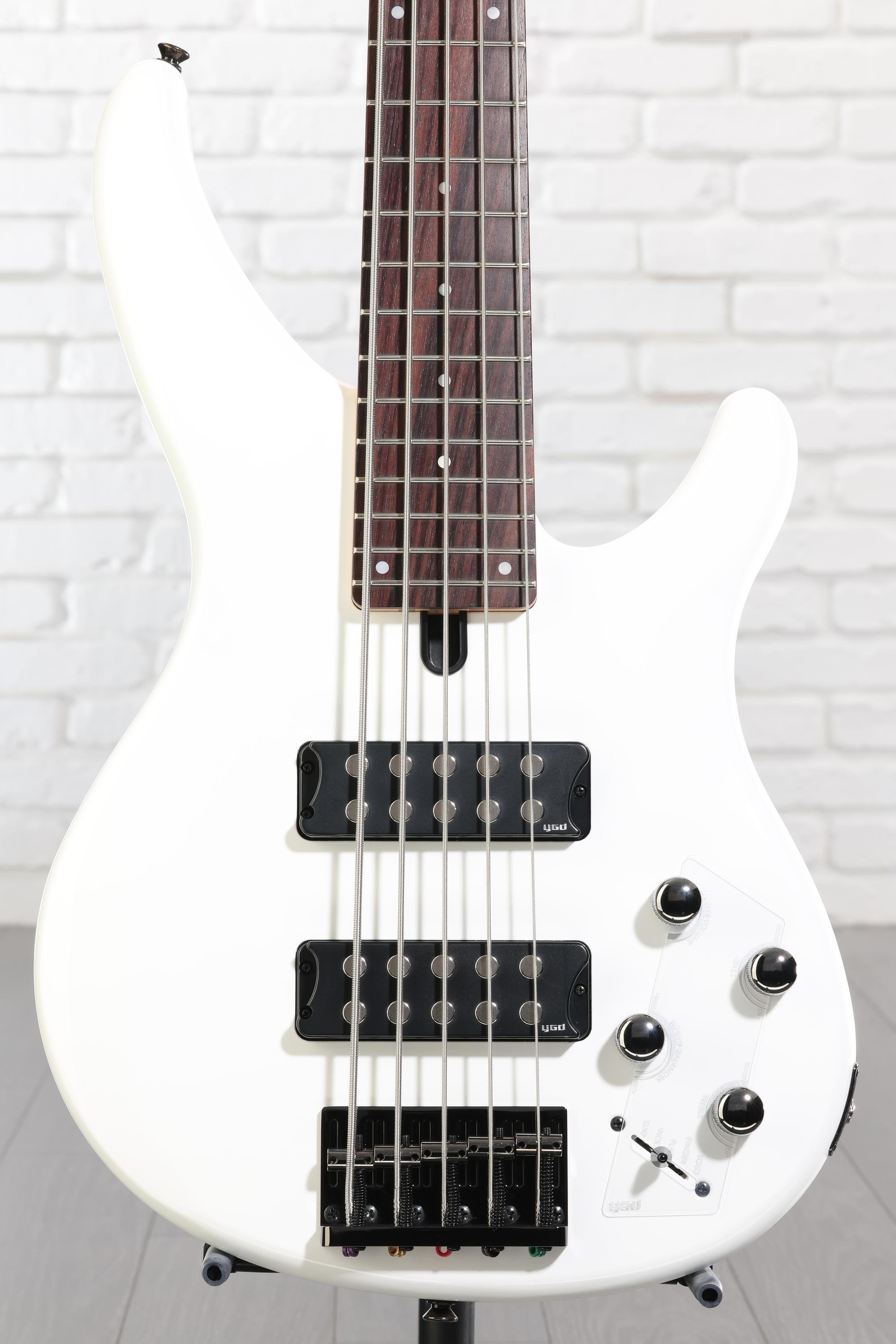 Yamaha TRBX305 5-string Bass Guitar - White | Sweetwater