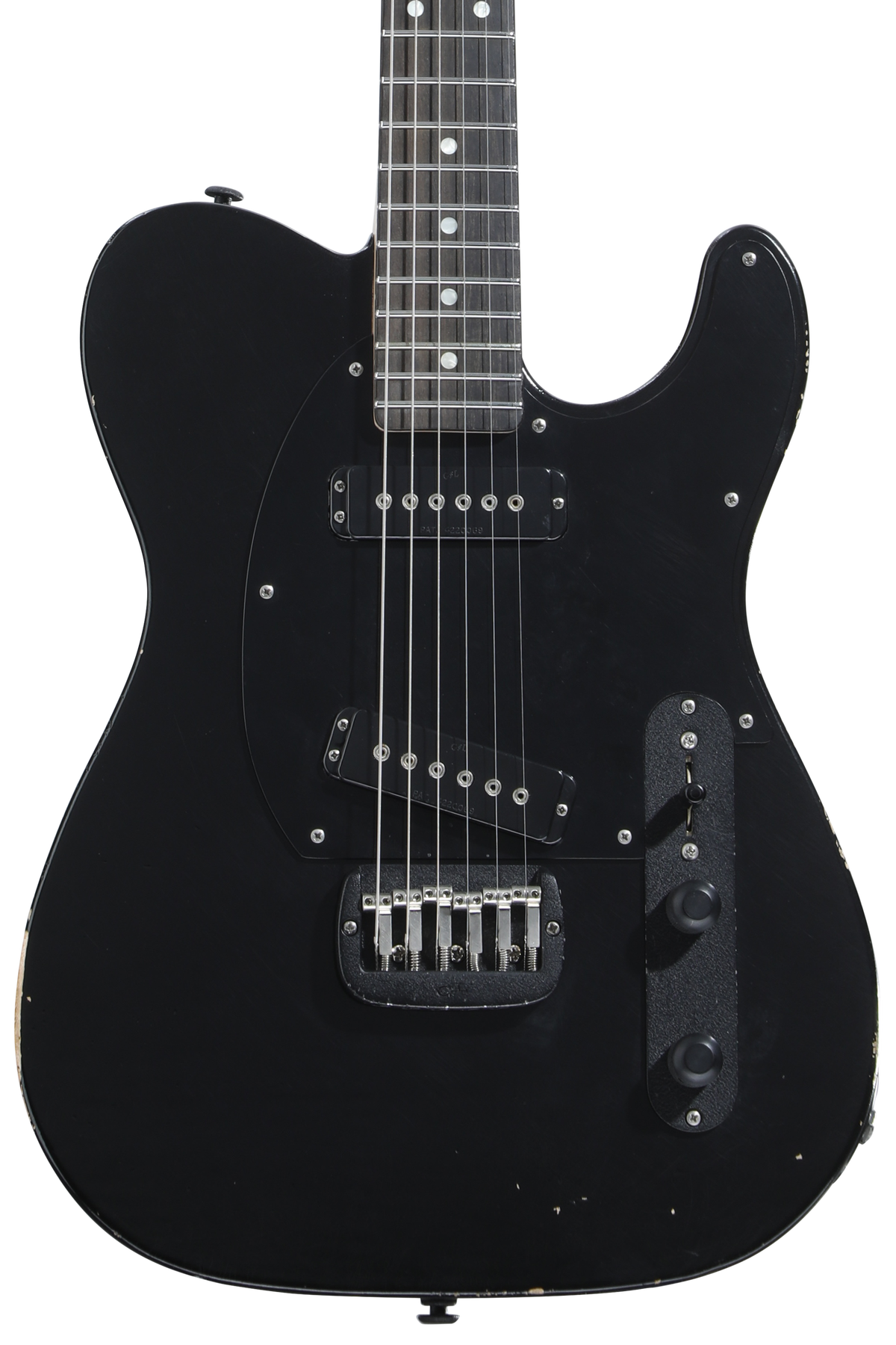 G&L Custom Shop ASAT Special Electric Guitar - Jet Black | Sweetwater