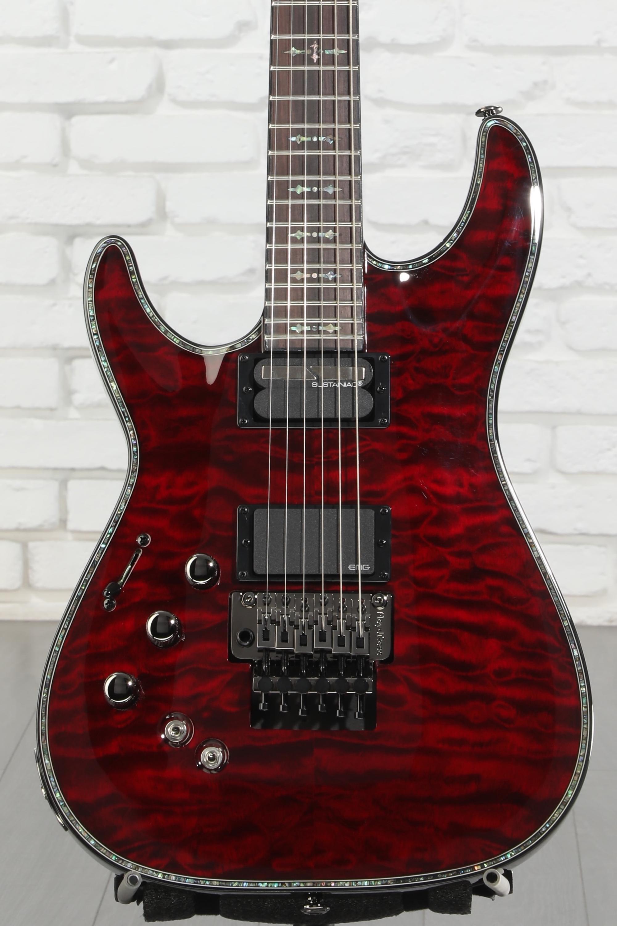 Schecter Hellraiser C-1 FR-S Left-handed - Black Cherry | Sweetwater