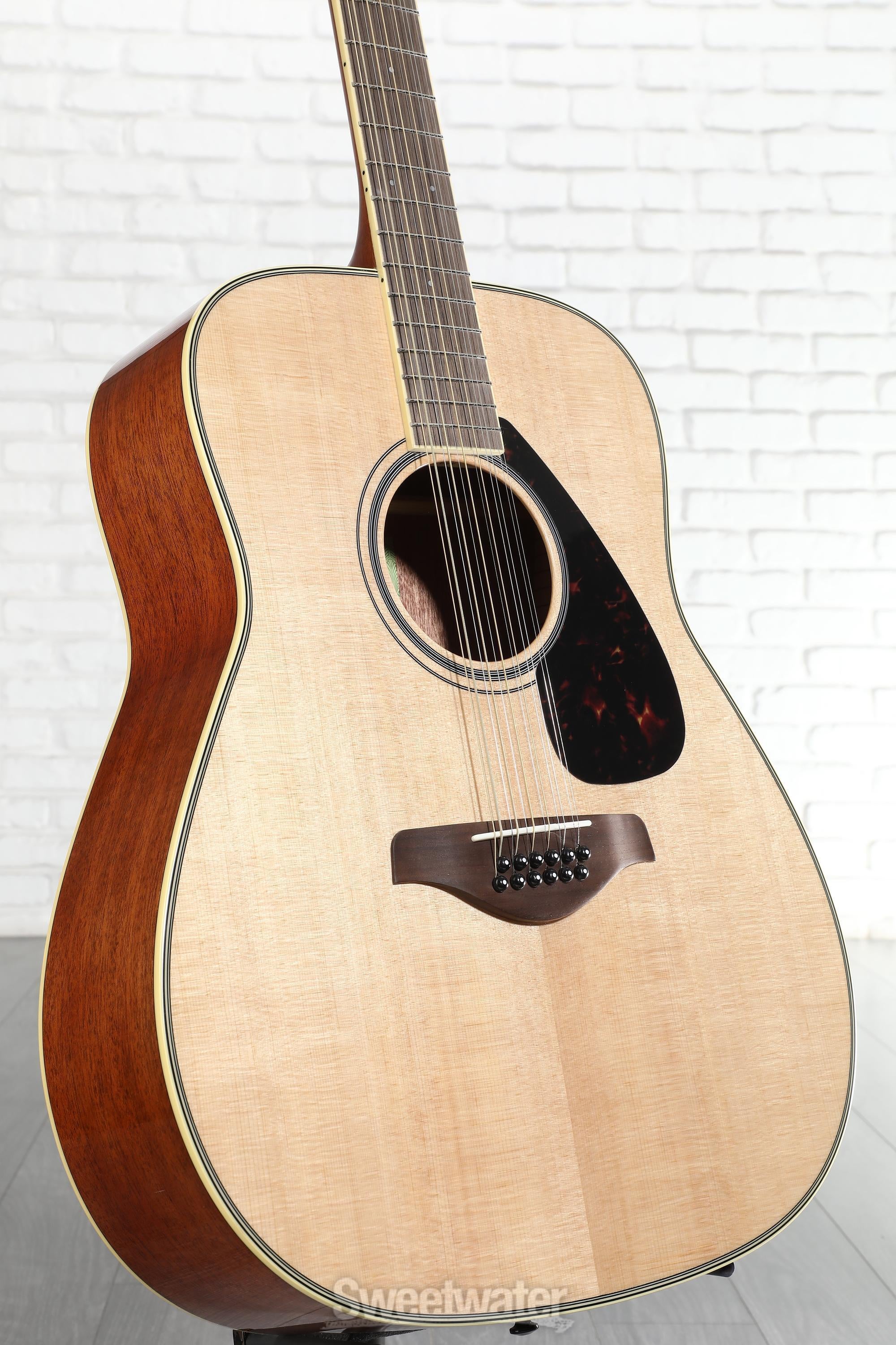 Yamaha FG820-12 12-string Acoustic Guitar - Natural | Sweetwater
