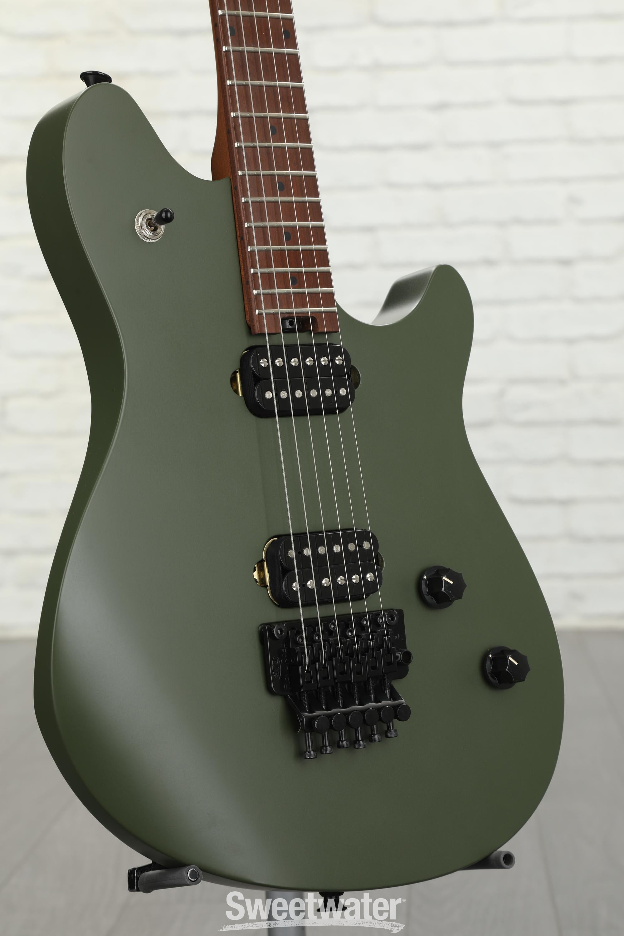 ギター EVH Wolfgang WG STANDARD Matte Army Drab Wolfgang® :: Wolfgang® WG Standard, Baked Maple Fingerboard