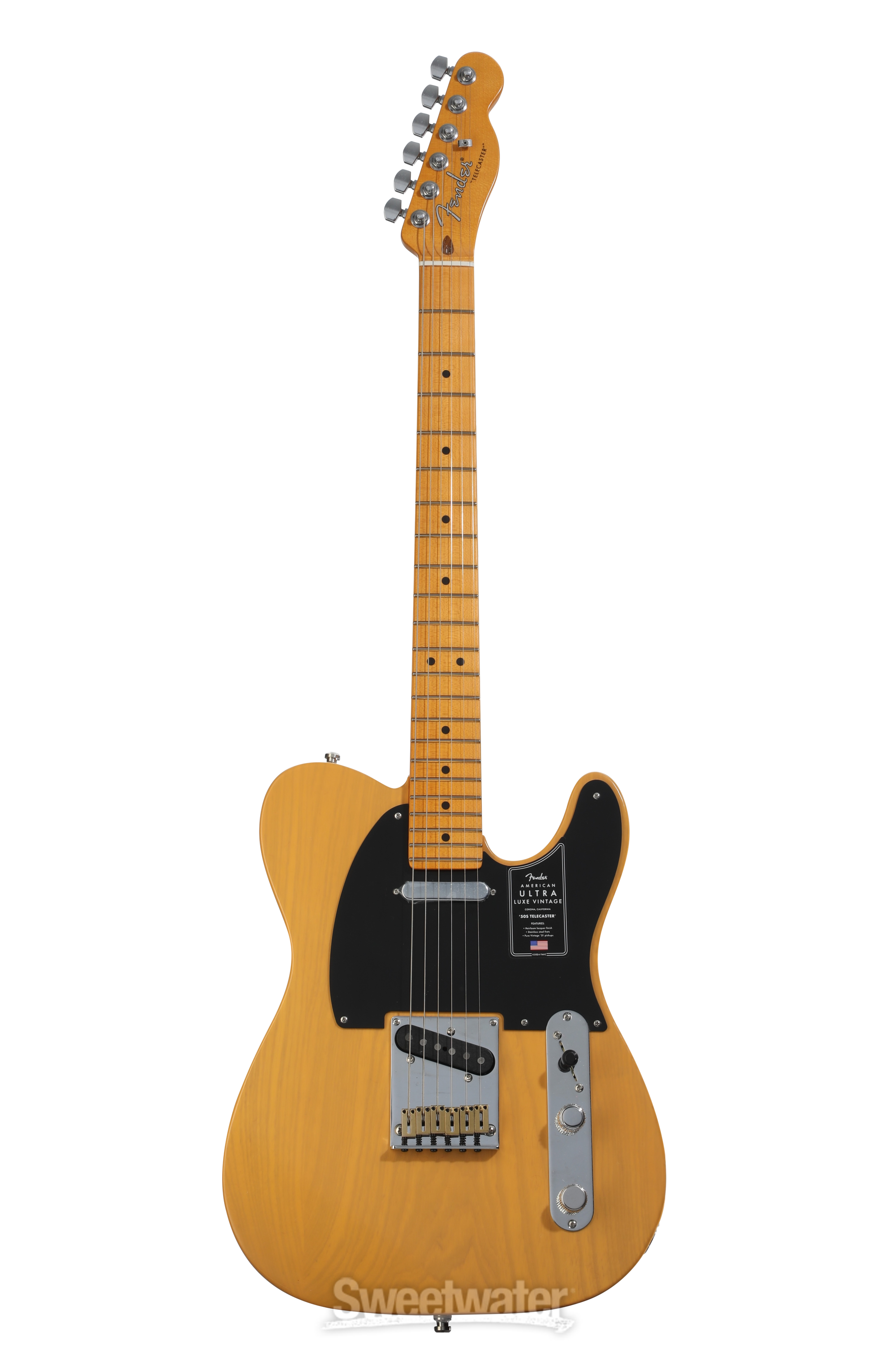 ギター Fender American Ultra Luxe Telecaster Fender American Ultra Luxe Telecaster Maple Fingerboard
