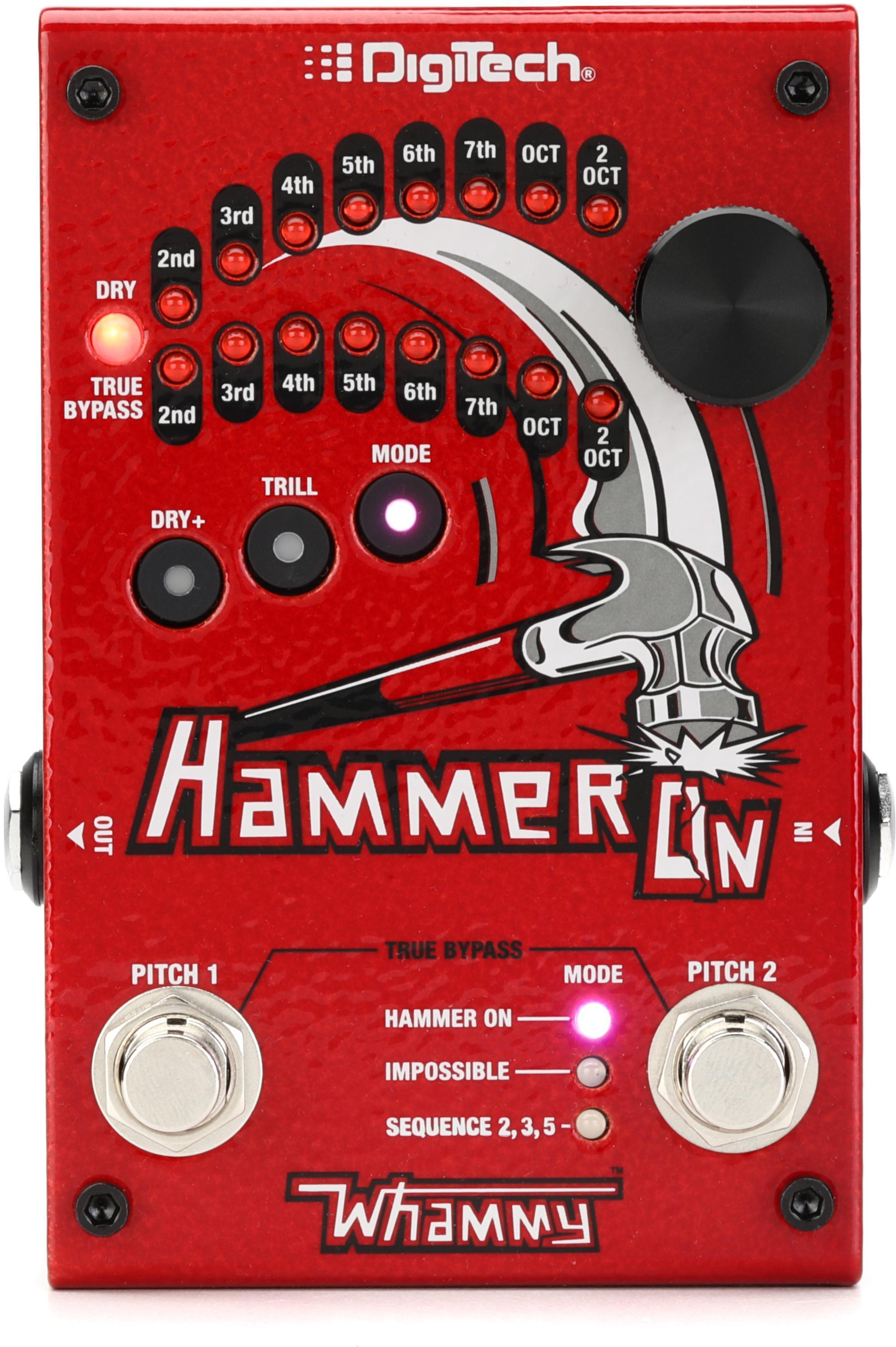 DigiTech HammerOn Instantaneous Pitch-shifter Pedal | Sweetwater