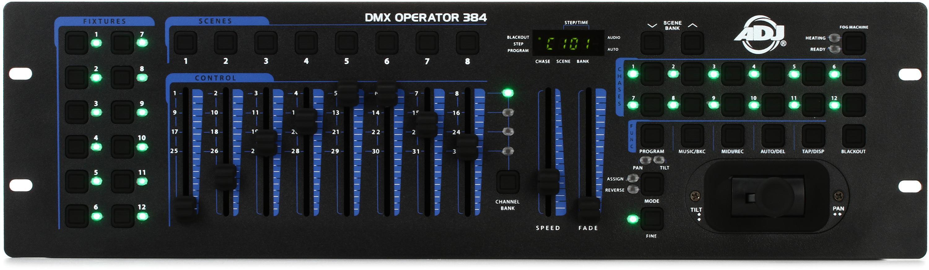 Stage Light Controller DMX512 Splitter Light Signal Amplifier Splitter 8  Way DMX Distributor For stage Equipment