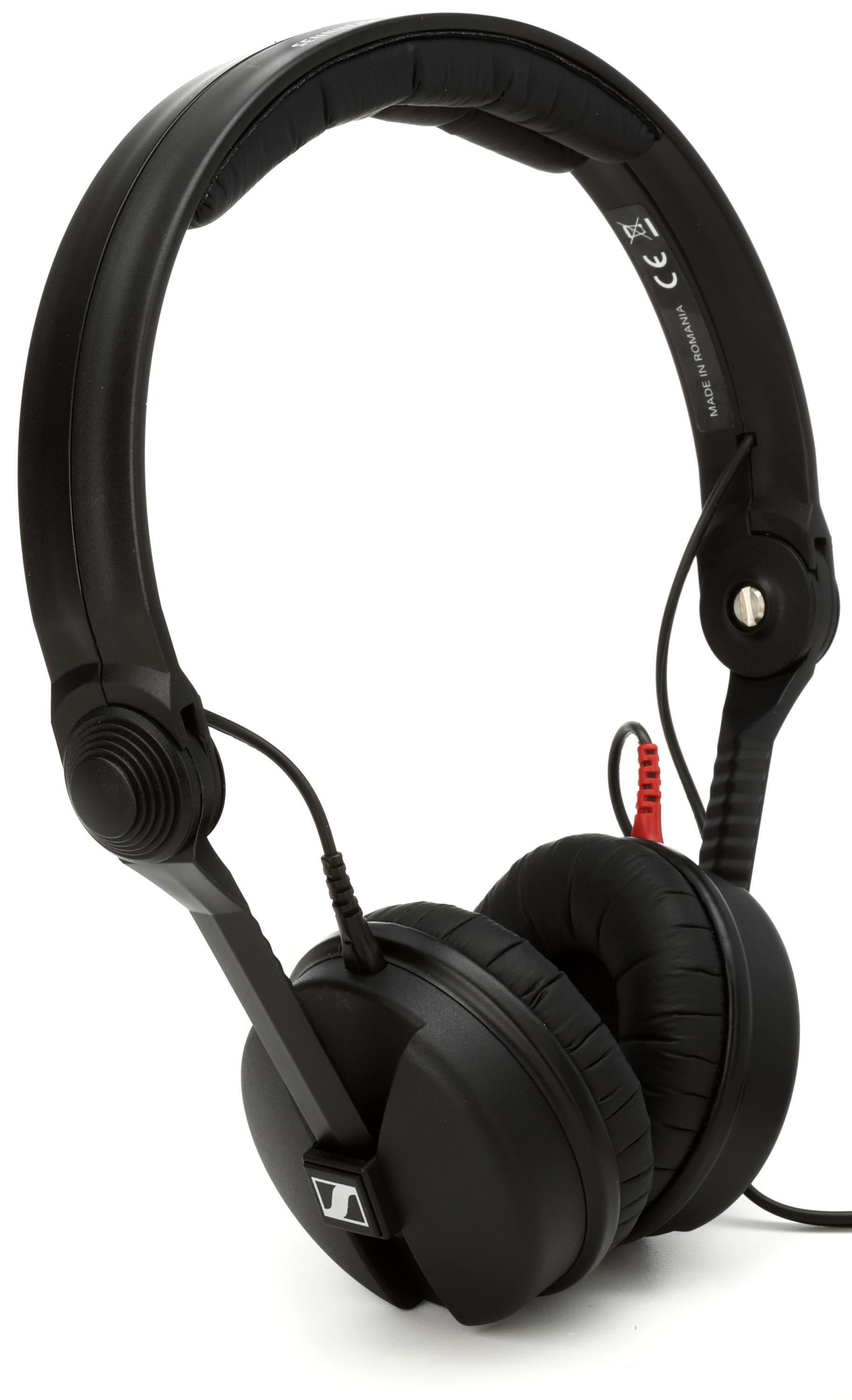  Sennheiser Professional HD 25 LIGHT On-Ear DJ Headphones,Black  : Musical Instruments