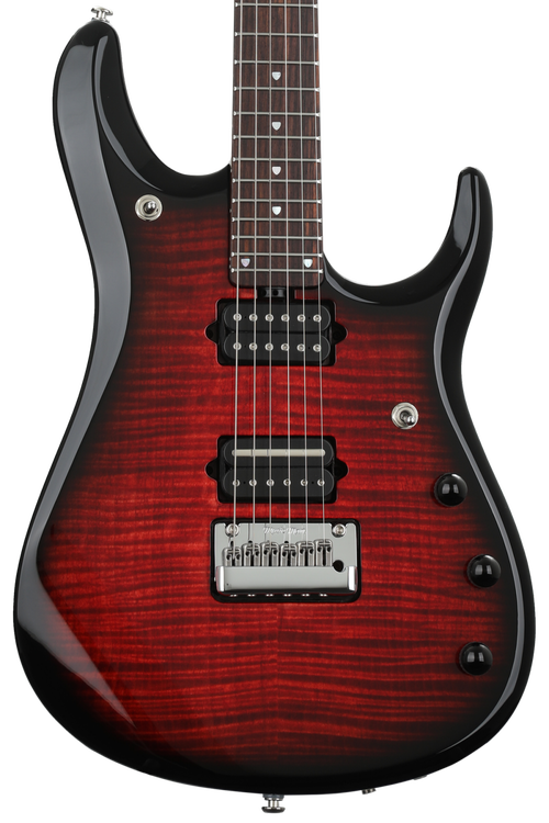 Ernie Ball Music Man BFR John Petrucci - Ruby Flame | Sweetwater