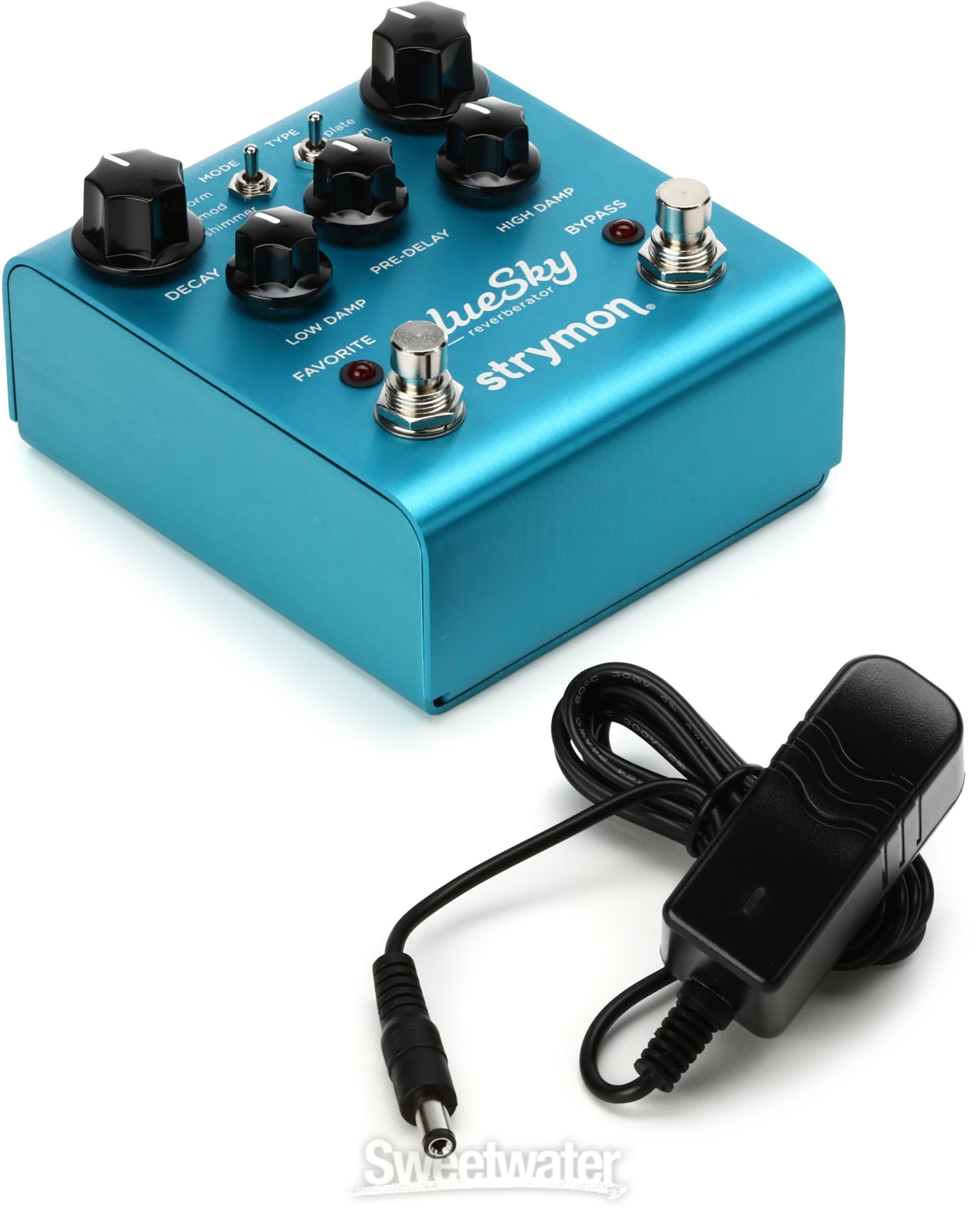 Strymon blueSky Reverberator Pedal Reviews | Sweetwater