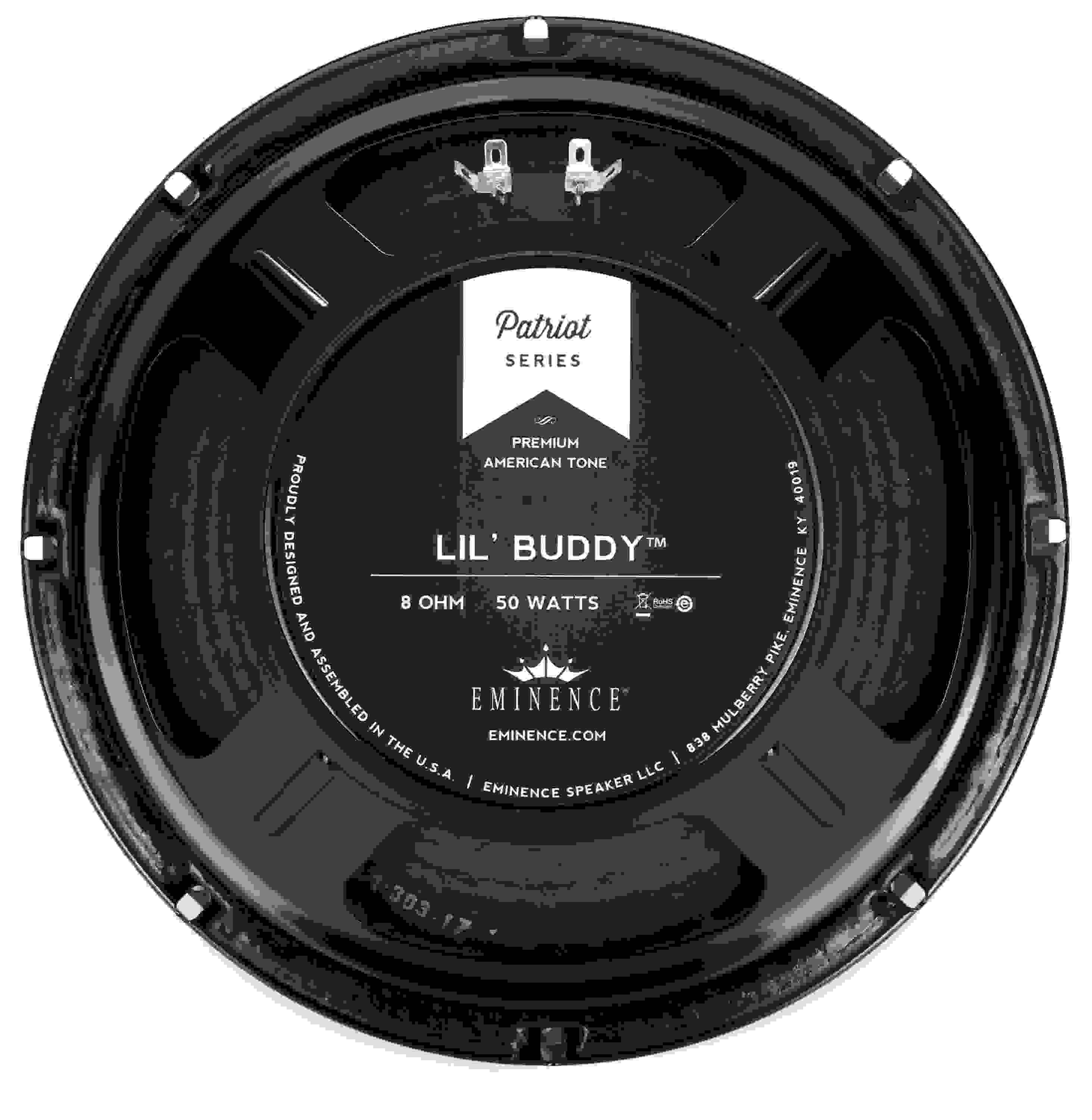 Eminence Lil' Buddy 10inch 50watt Replacement Guitar Amp Speaker 8