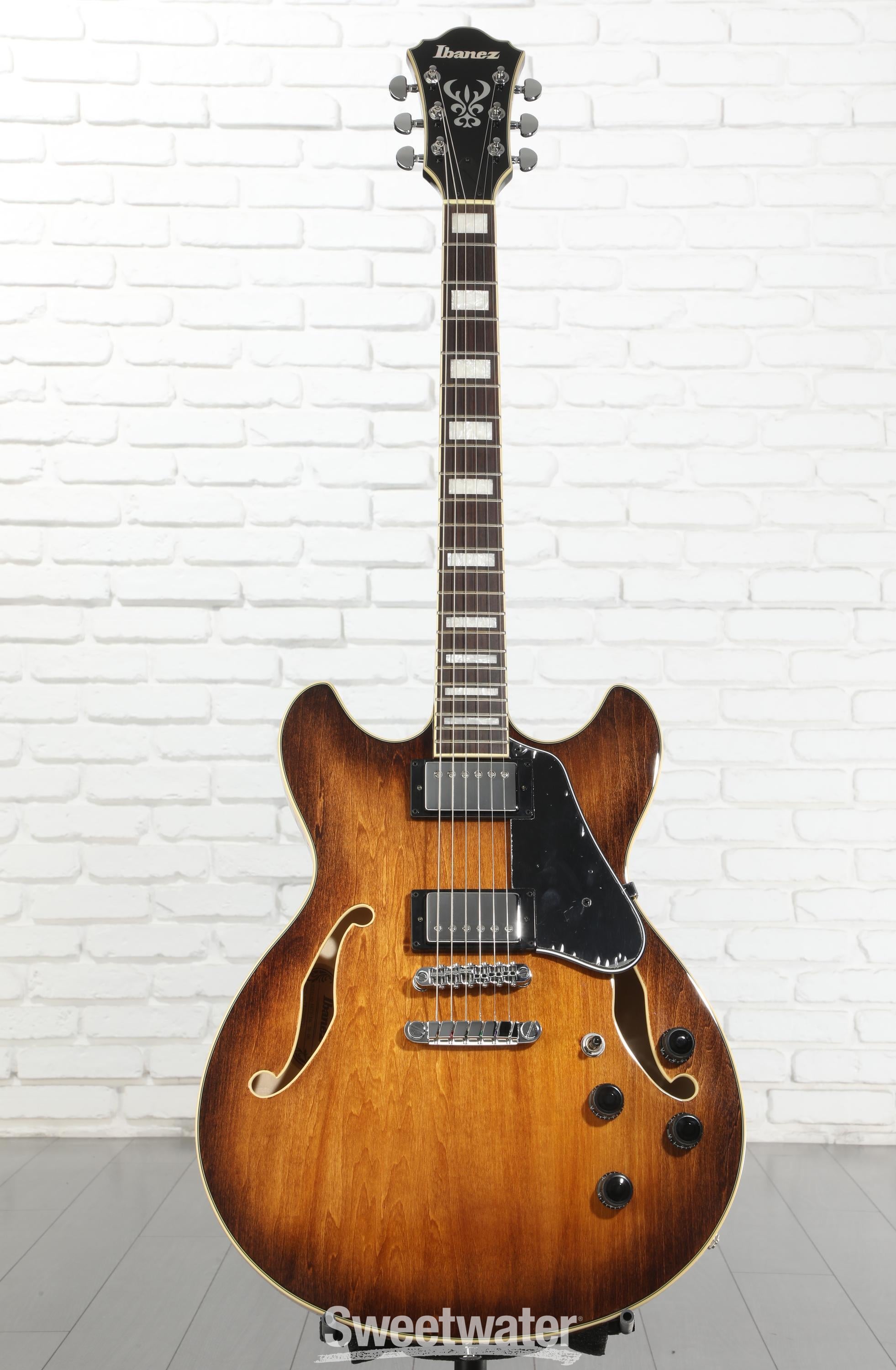 Ibanez Artcore AS73 Semi-Hollow Electric Guitar - Tobacco Brown
