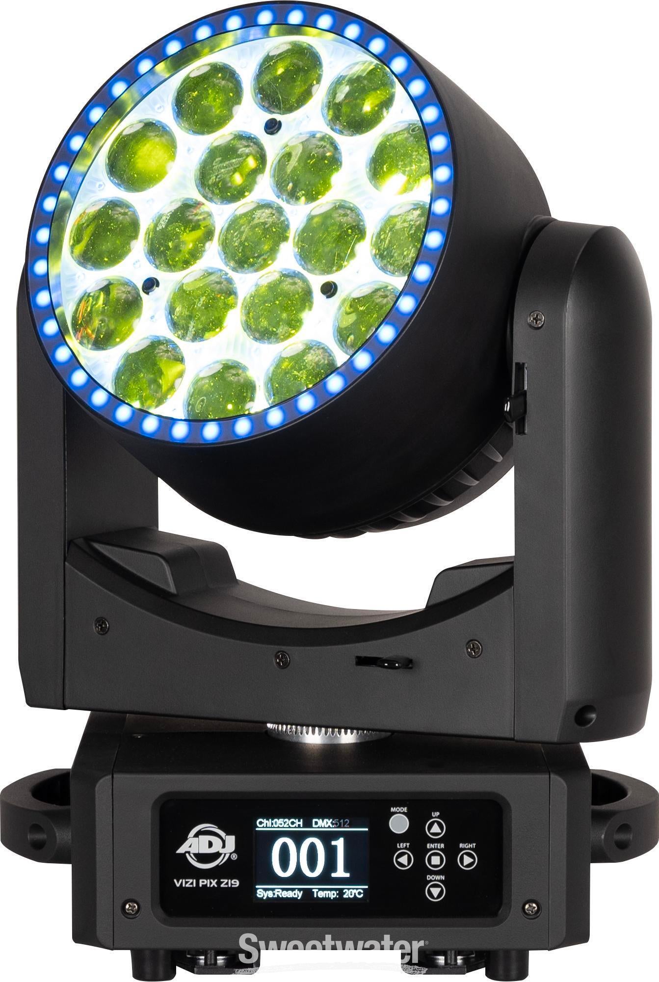 ADJ Vizi Pix Z19 Moving-head Wash Fixture | Sweetwater