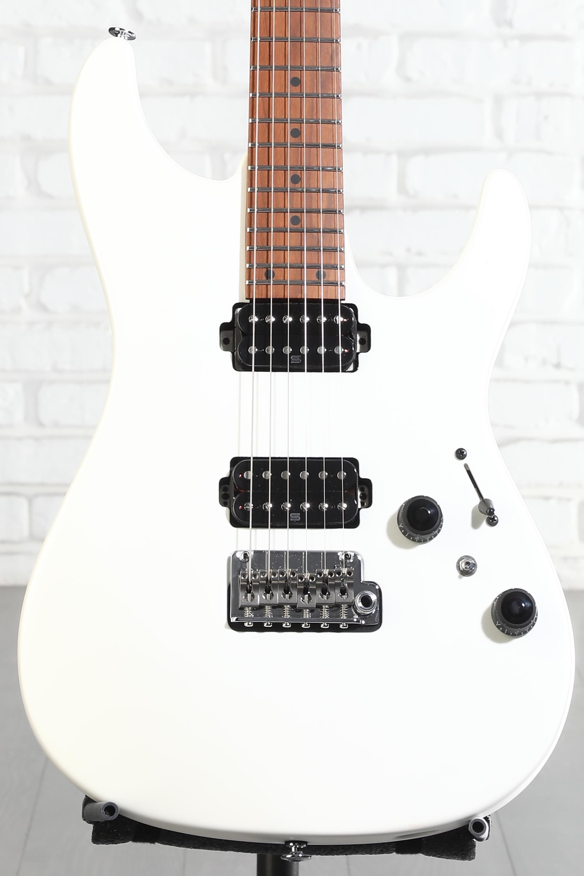 Ibanez Prestige AZ2402 Electric Guitar - Pearl White Flat | Sweetwater