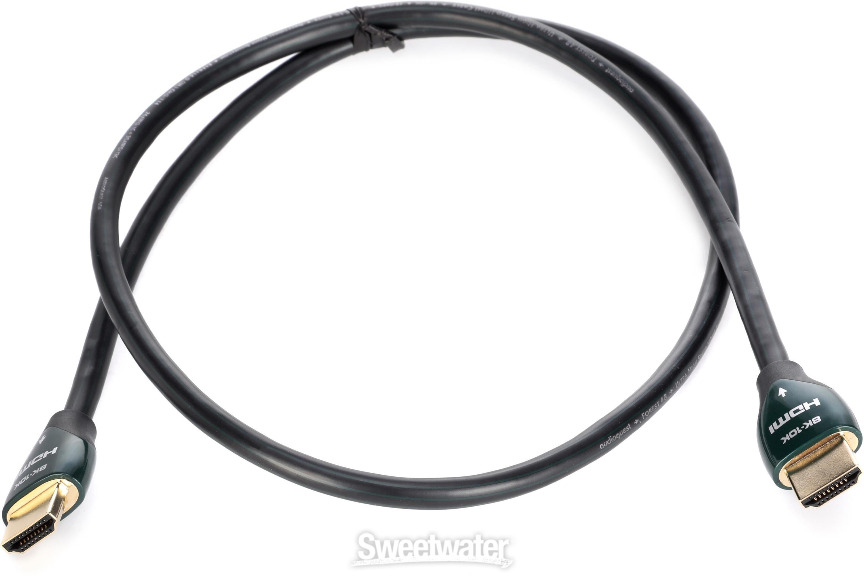 AudioQuest Forest 48 Ultra High-speed HDMI Cable - 2.4 feet
