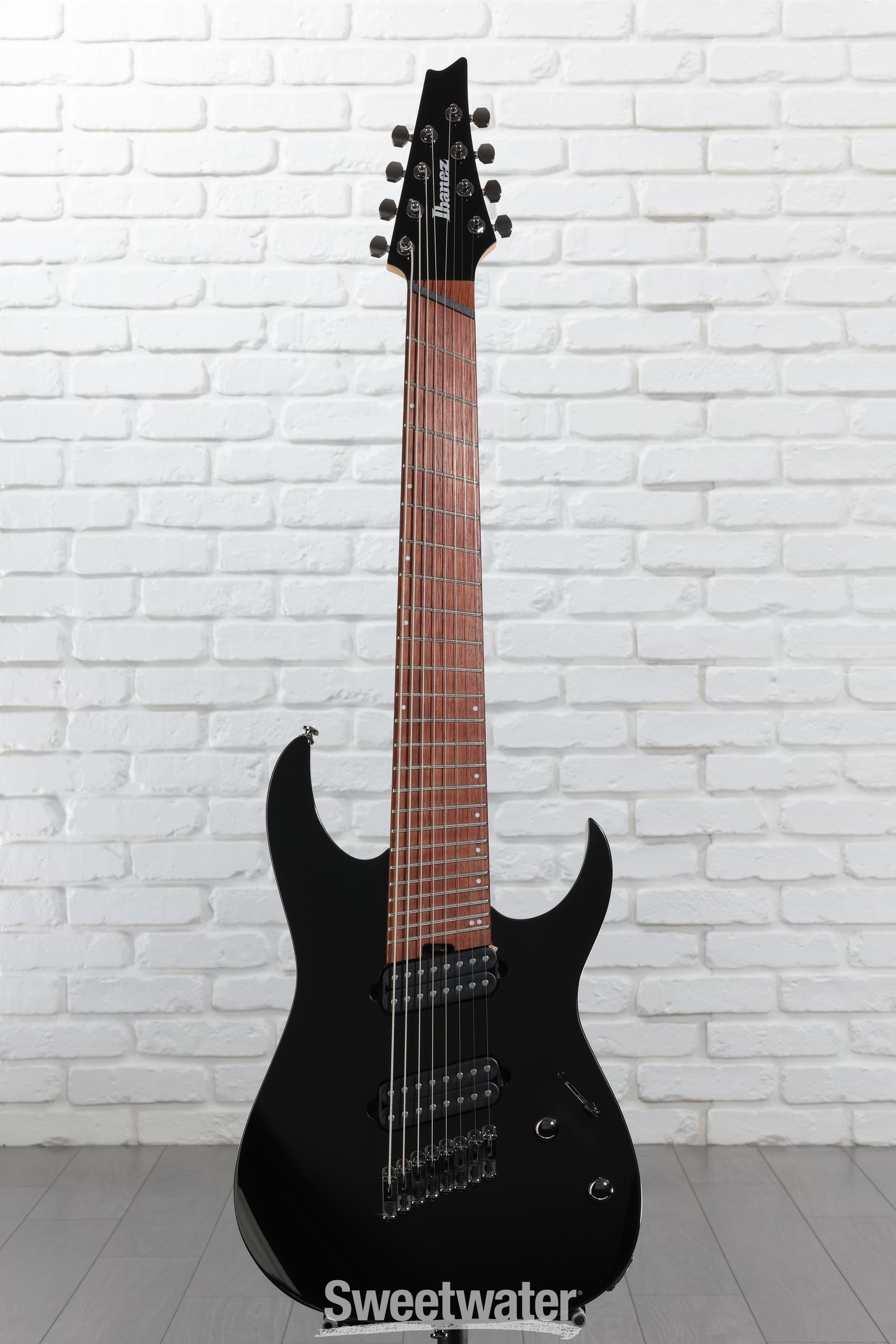 Ibanez RGMS8-BK ケース、ストラップ付き 8弦ギター Ibanez RGMS8