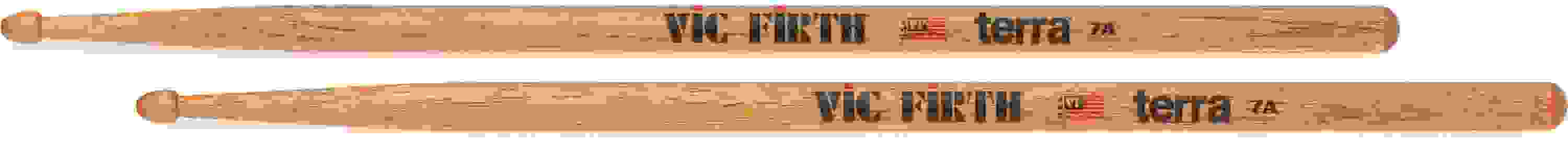 Vic Firth American Classic Terra Drumsticks - 7A, Wooden Tip