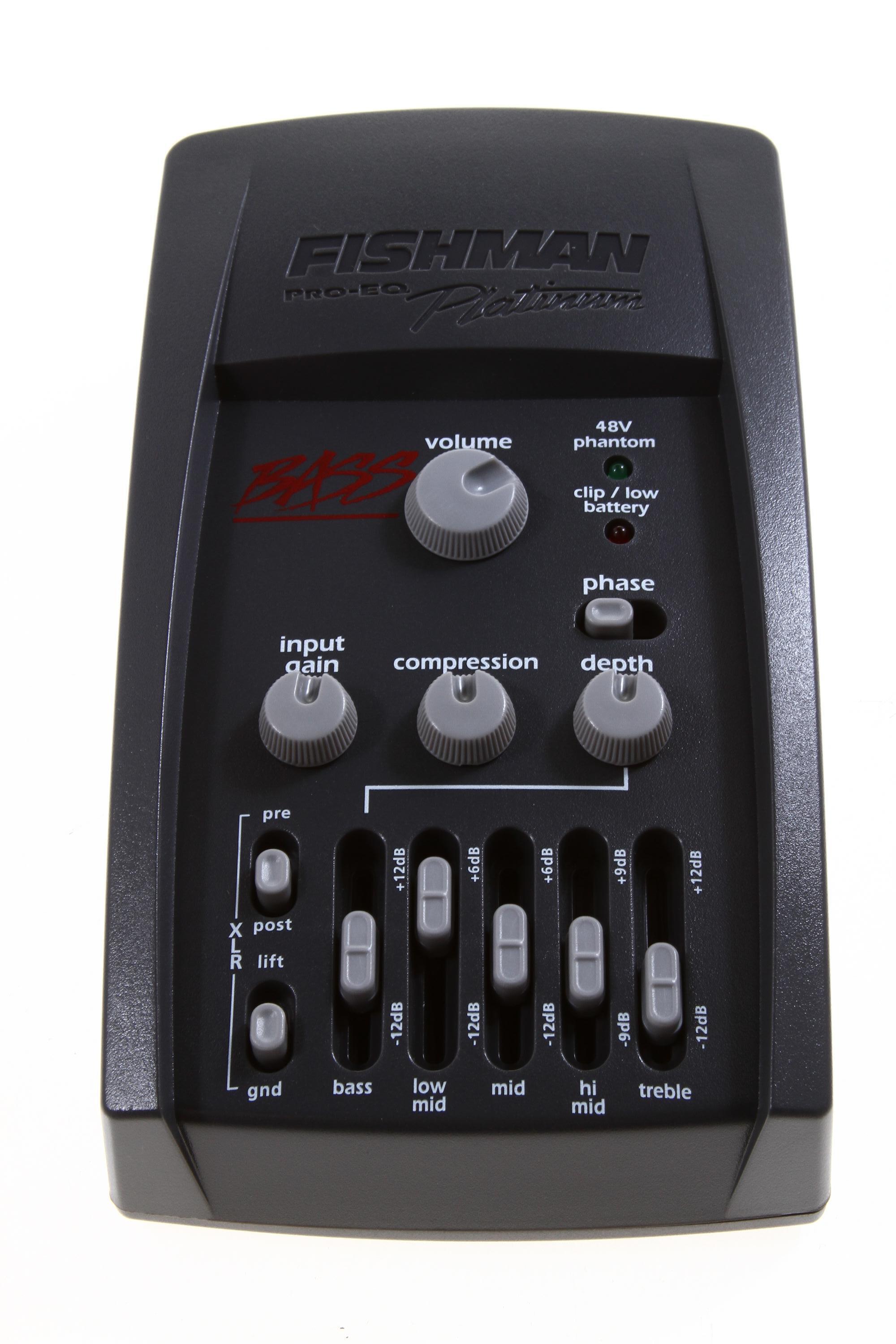 Fishman Pro-EQ Platinum Bass Preamp/EQ/D.I.