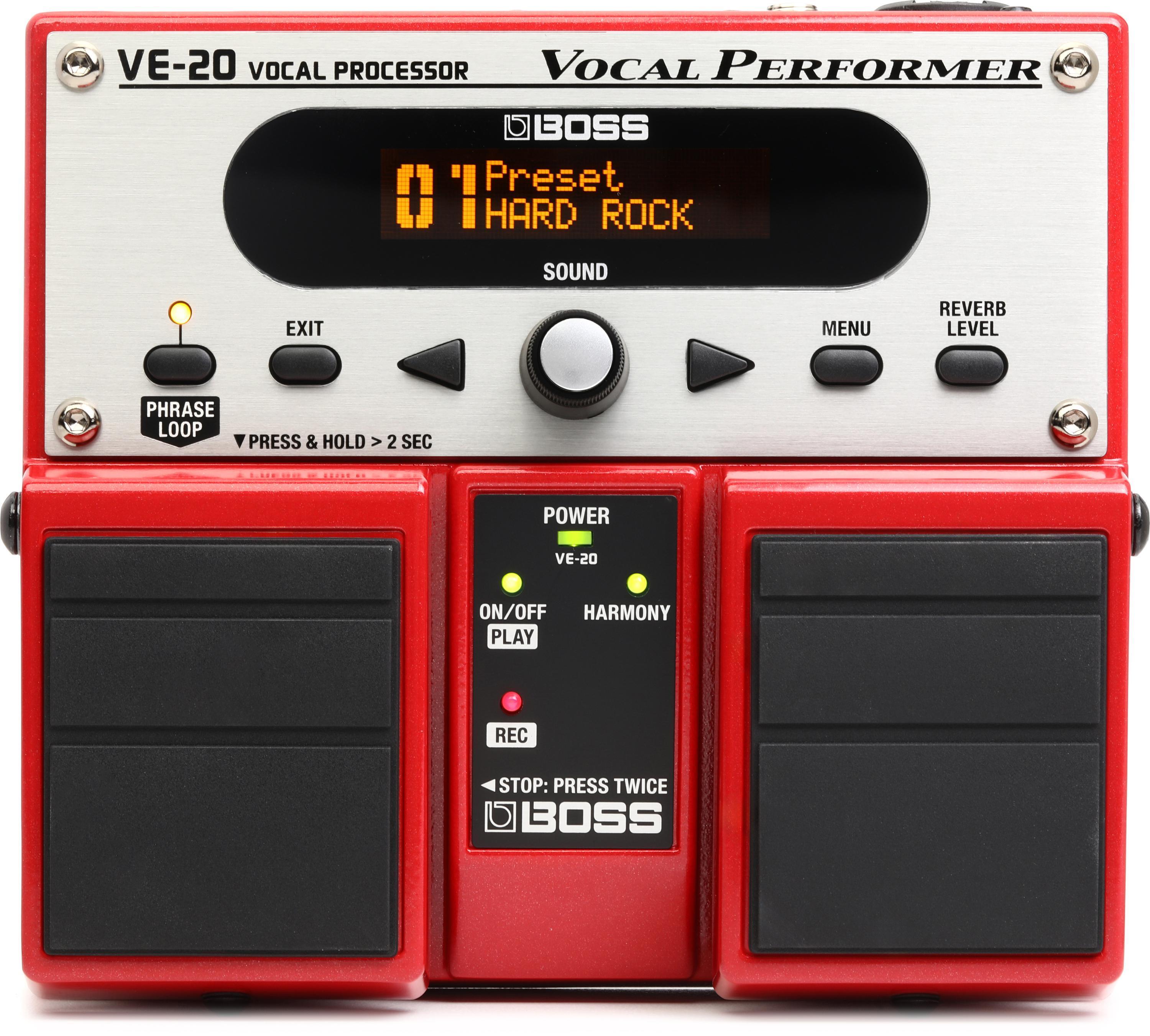 Boss VE-20 Vocal Effects Processor | Sweetwater