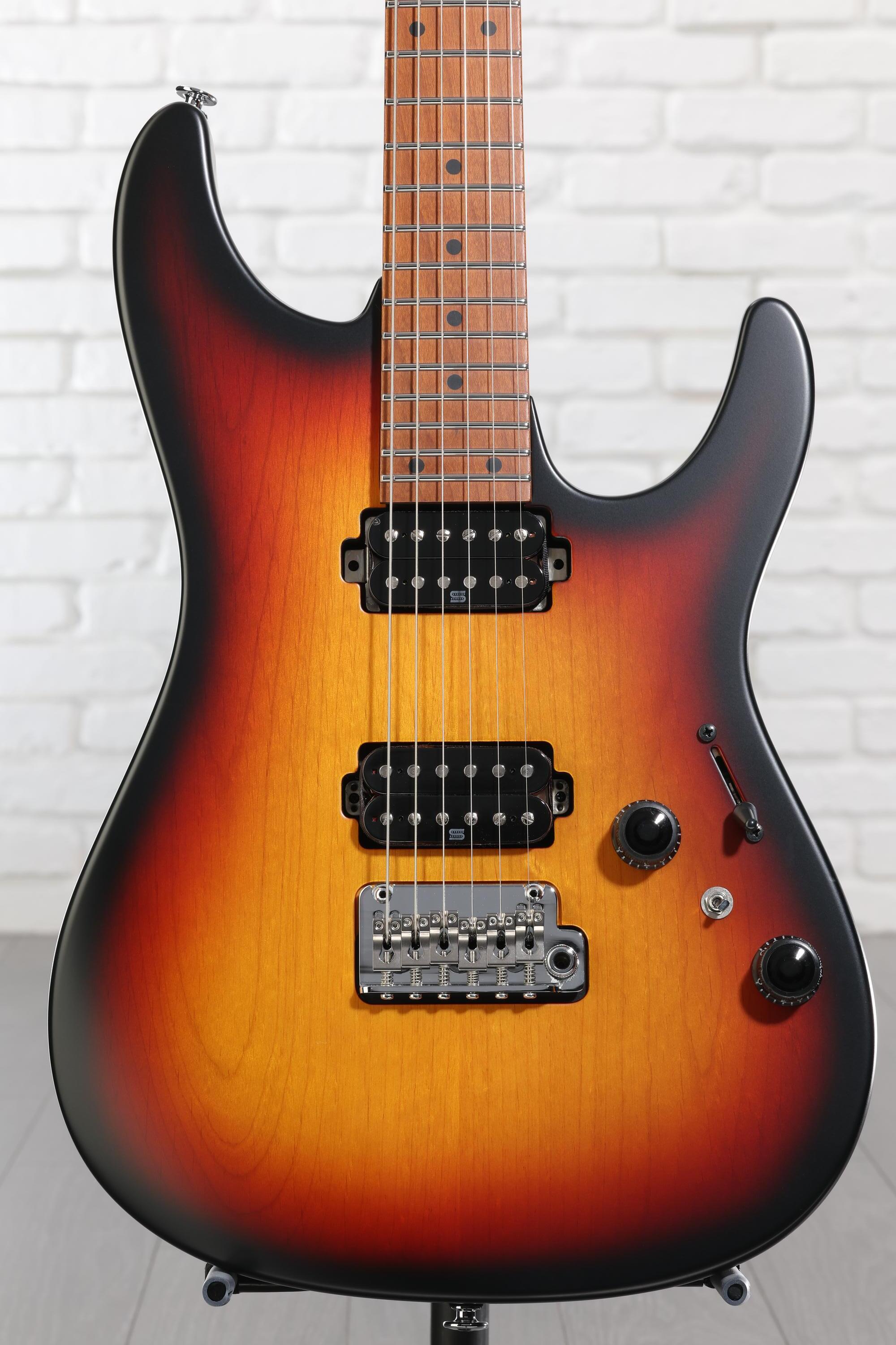 Ibanez Prestige AZ2402 Electric Guitar - Tri Burst Fade Flat