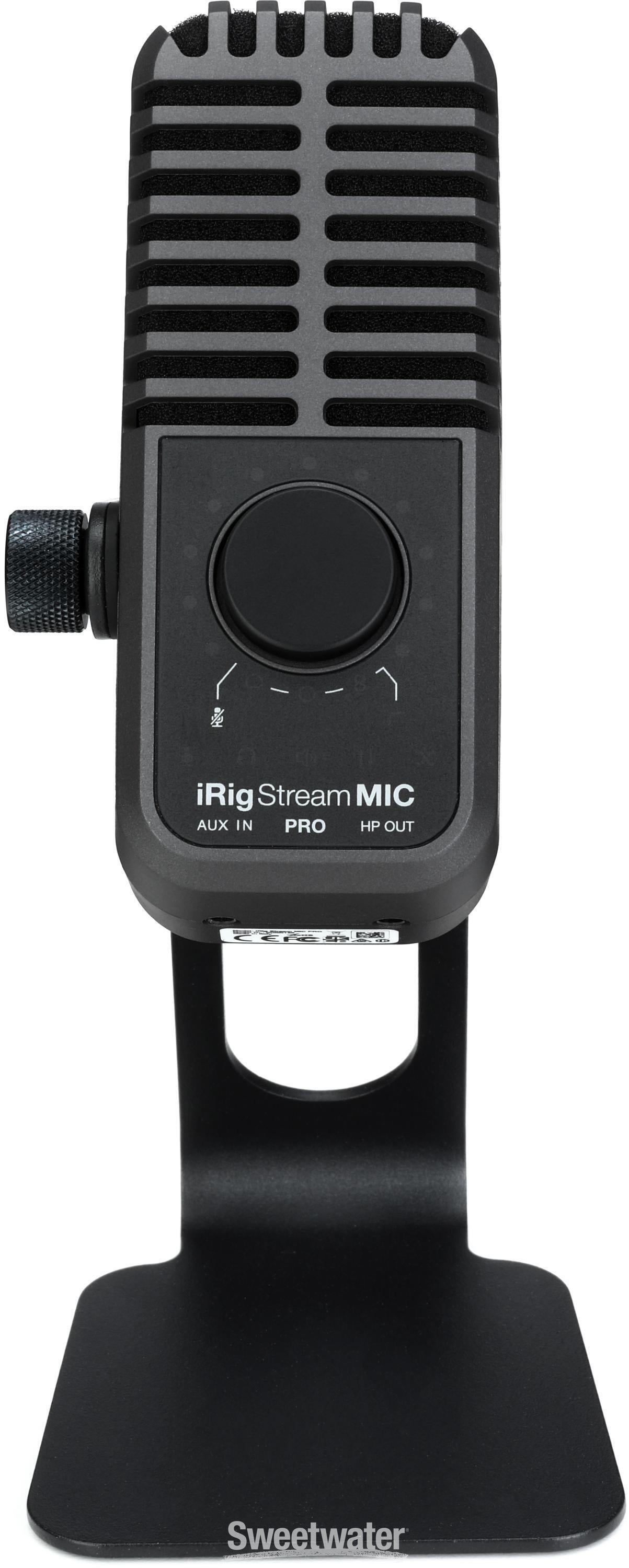 IK Multimedia iRig Stream Mic Pro USB Condenser Microphone Reviews