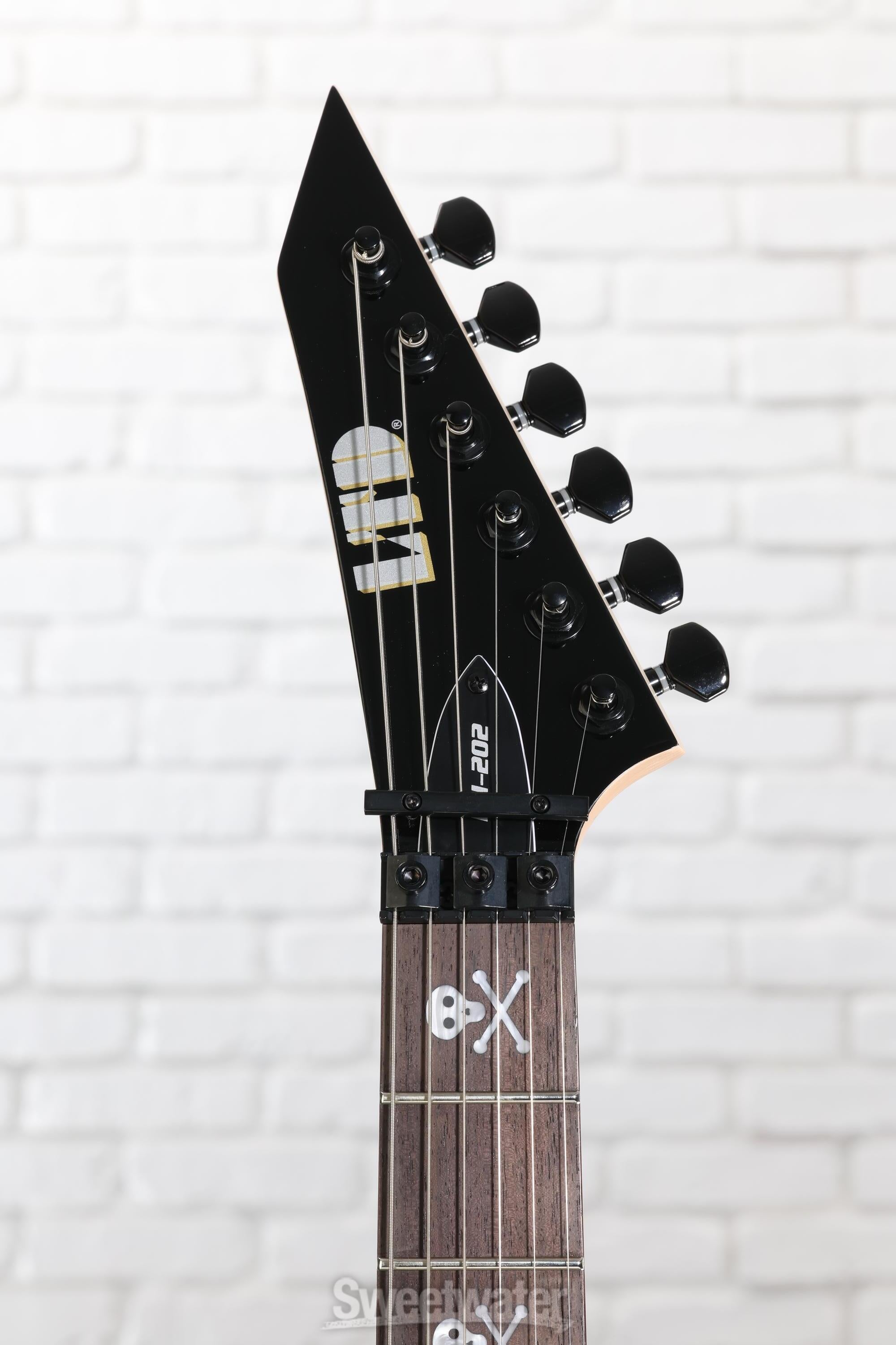 ESP LTD Kirk Hammett Signature KH-202 - Black | Sweetwater