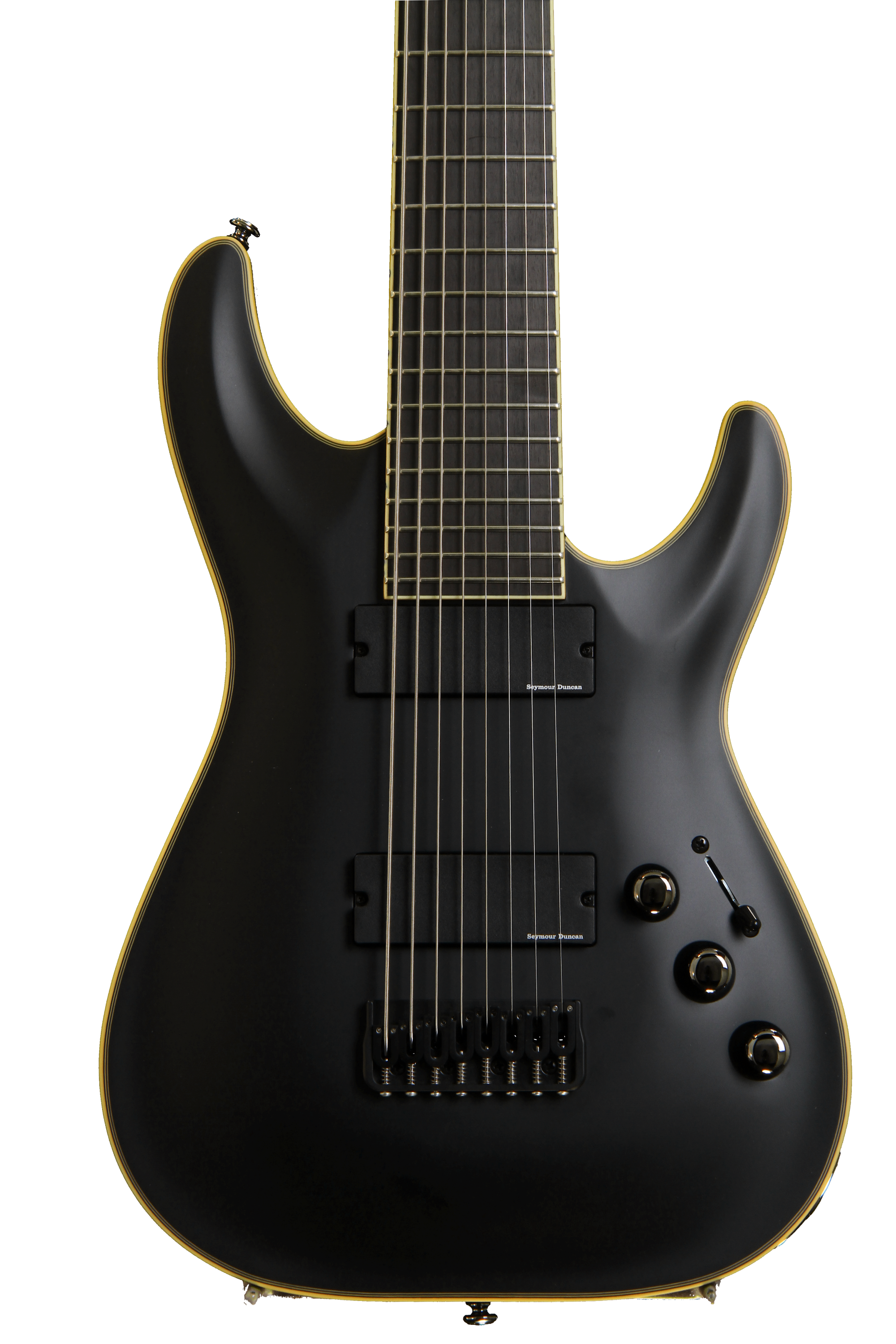 Schecter Blackjack ATX C-8 - Aged Black Satin | Sweetwater