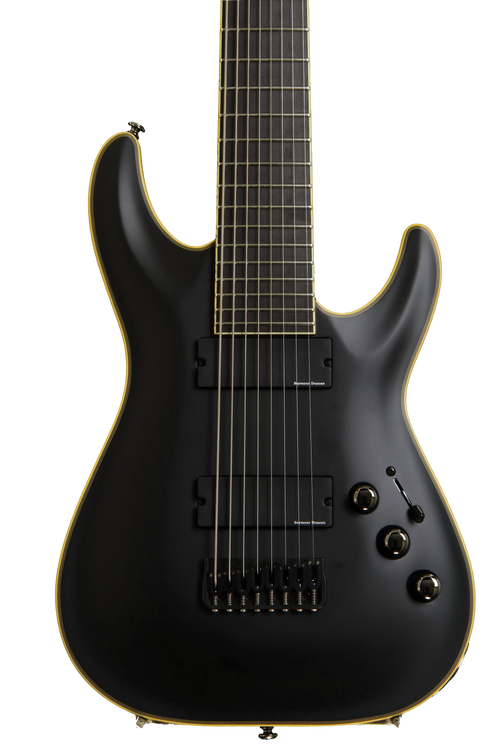 Schecter Blackjack ATX C-8 - Aged Black Satin | Sweetwater Schecter Blackjack ATX C-8 - Aged Black Satin | Sweetwater