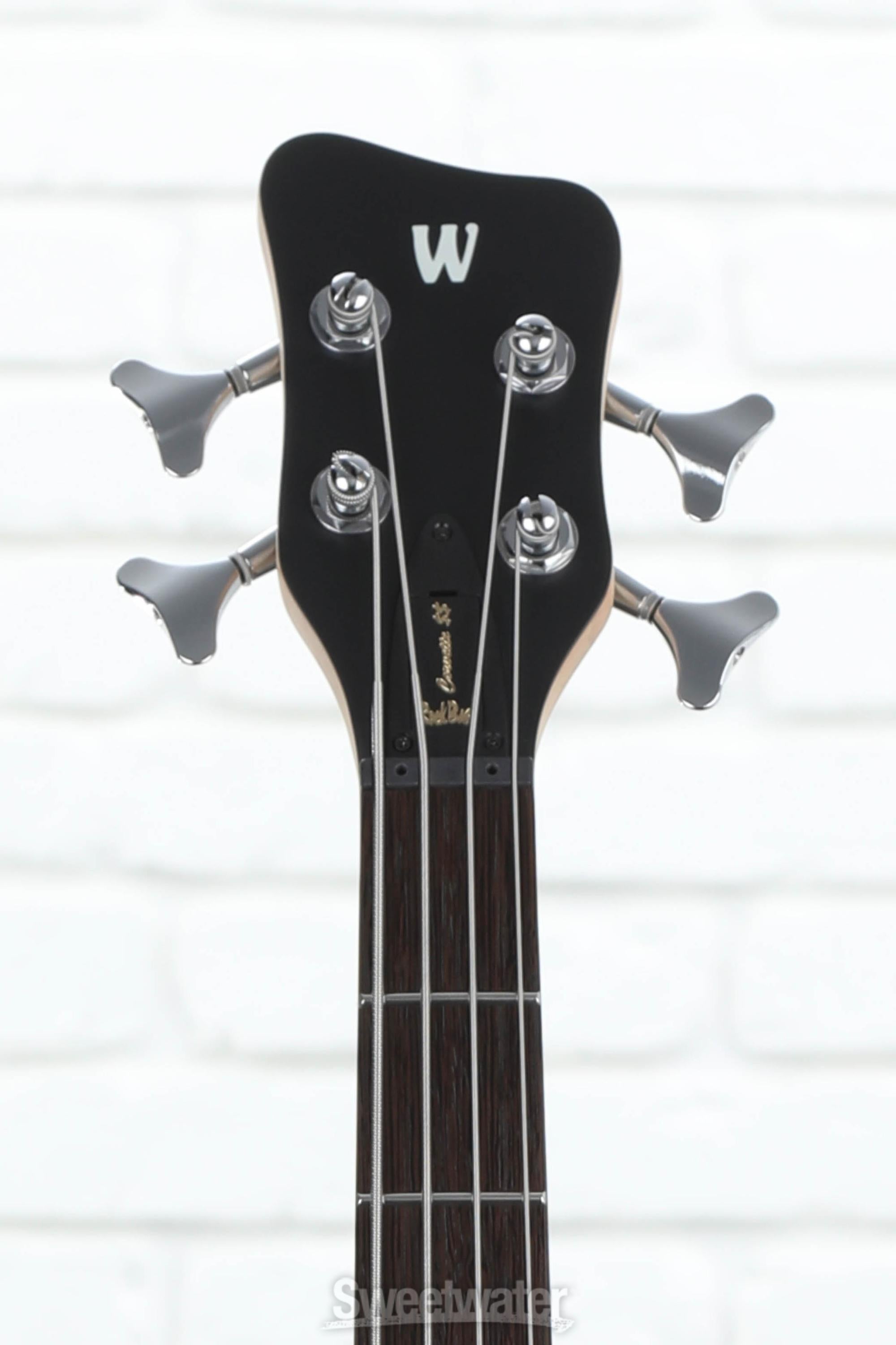 Warwick RockBass Corvette 
 4-string Bass Guitar - Natural Transparent  Satin | Sweetwater