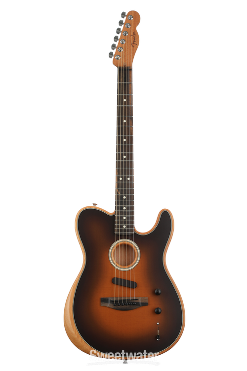 Fender American Acoustasonic Telecaster - Sunburst | Sweetwater