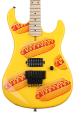 Photo of Kramer The 84 Hot Dogger Electric Guitar - Mustard Yellow, Sweetwater Exclusive