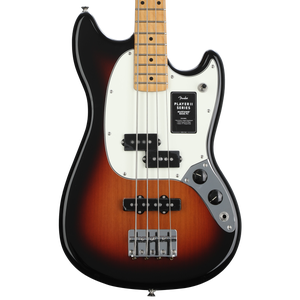 Fender Player II Mustang Bass PJ - 3-color Sunburst with Maple Fender Player II Mustang Bass PJ - 3-color Sunburst with Maple