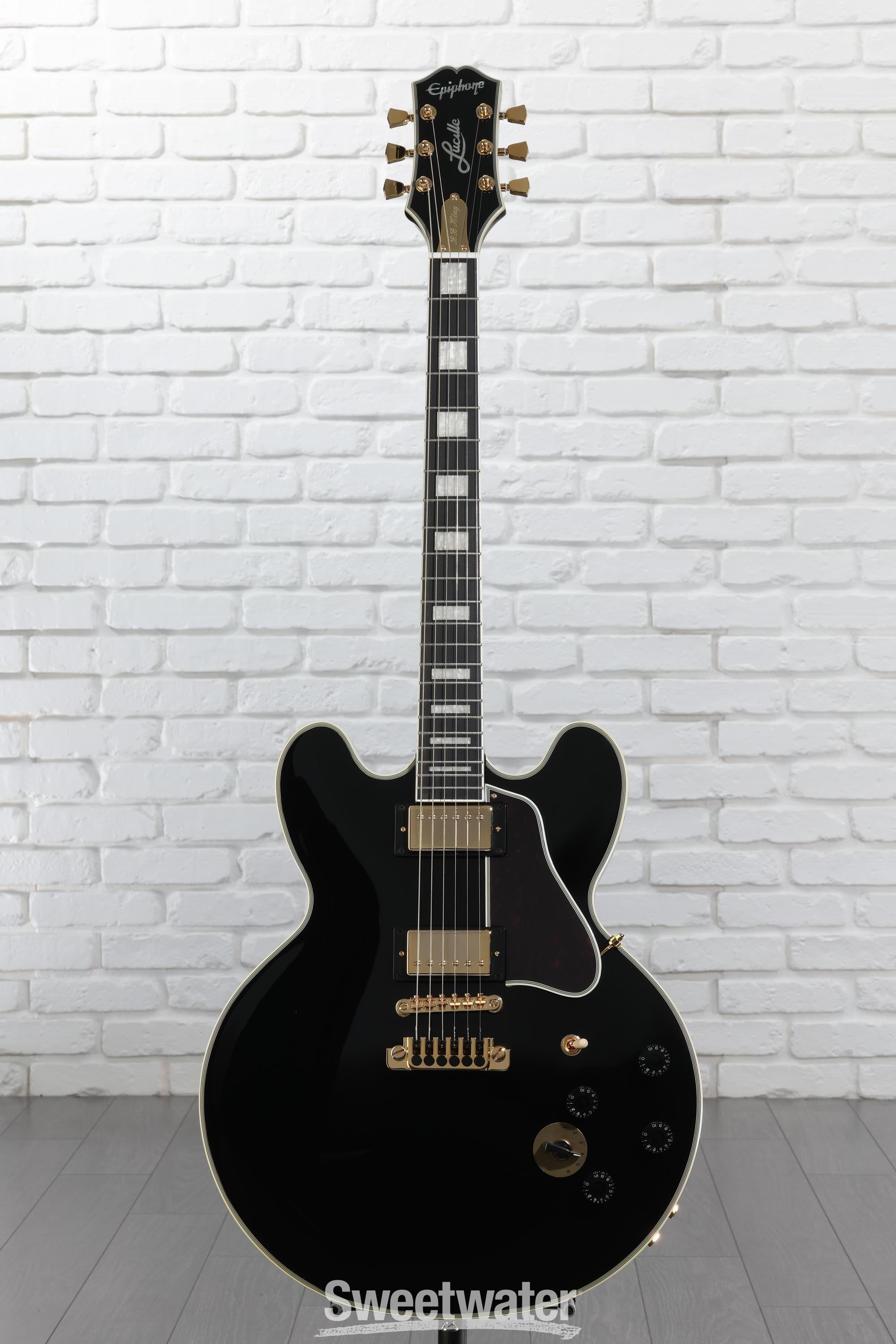 Epiphone Lucille エレキギター ブラック Epiphone B.B. King Lucille Electric Guitar (with EpiLite Case)