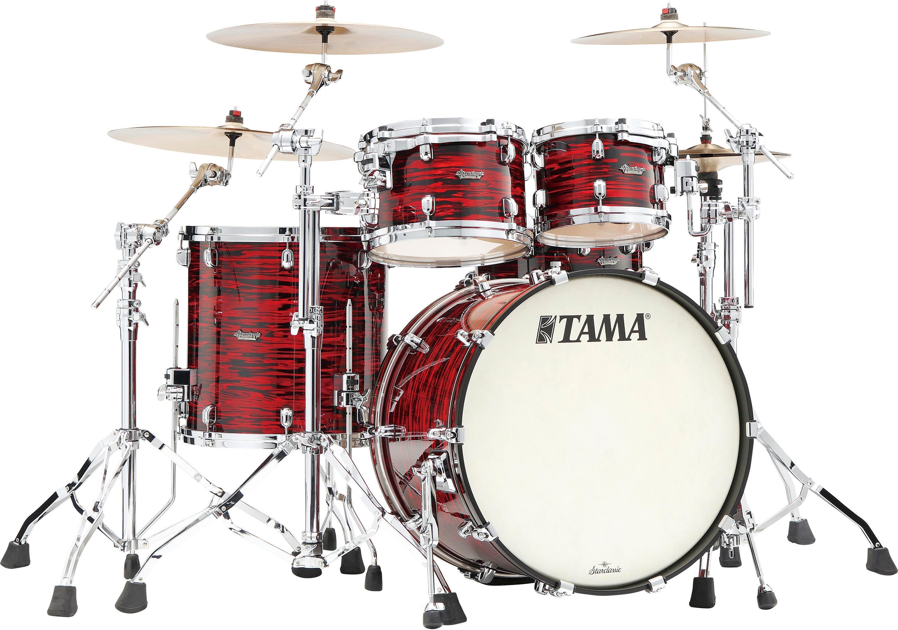 Tama Starclassic Maple MR42TZS 4-piece Shell Pack - Red Oyster 
