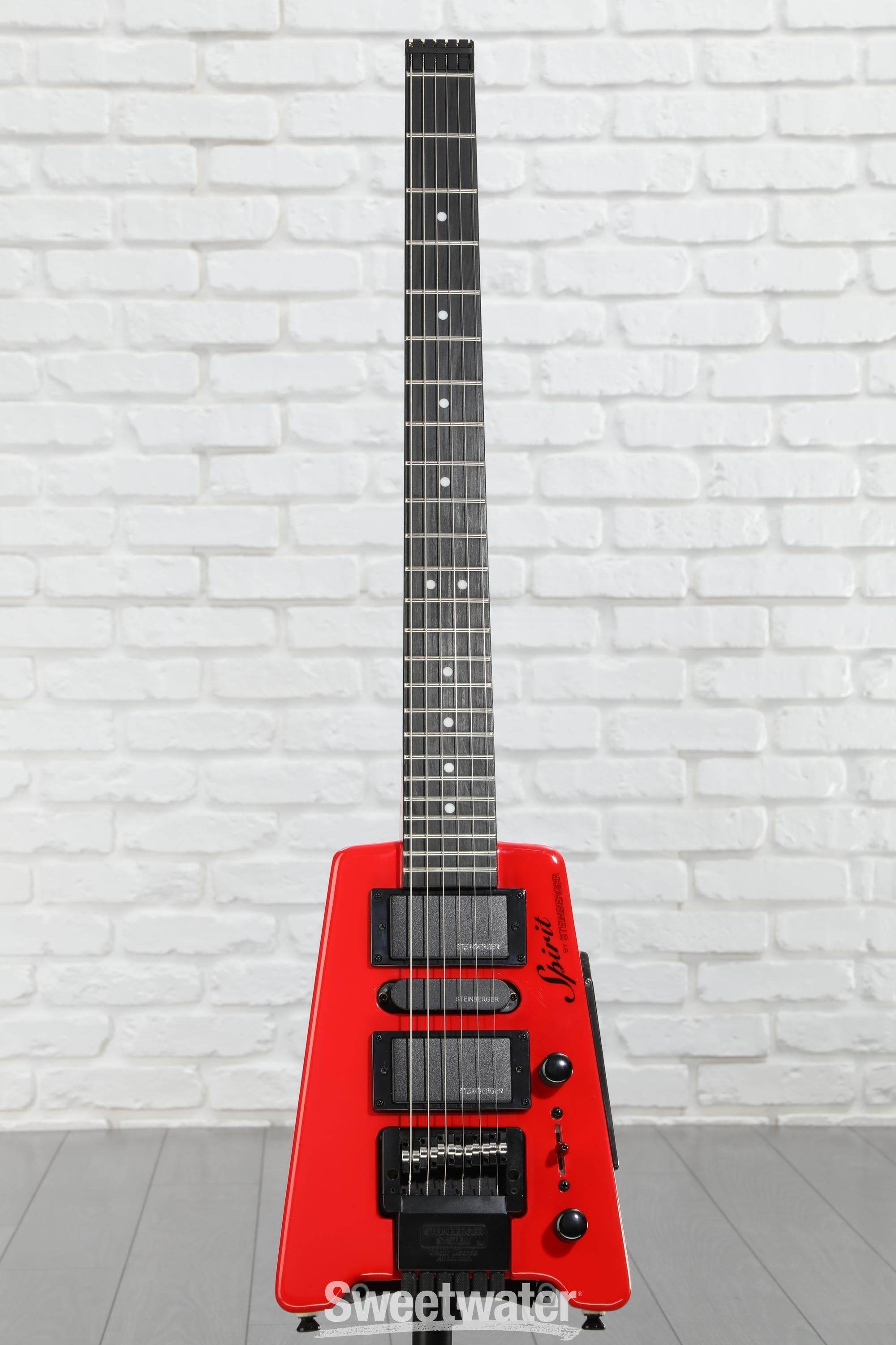 Steinberger Spirit GT-PRO Deluxe Electric Guitar - Hot Rod Red