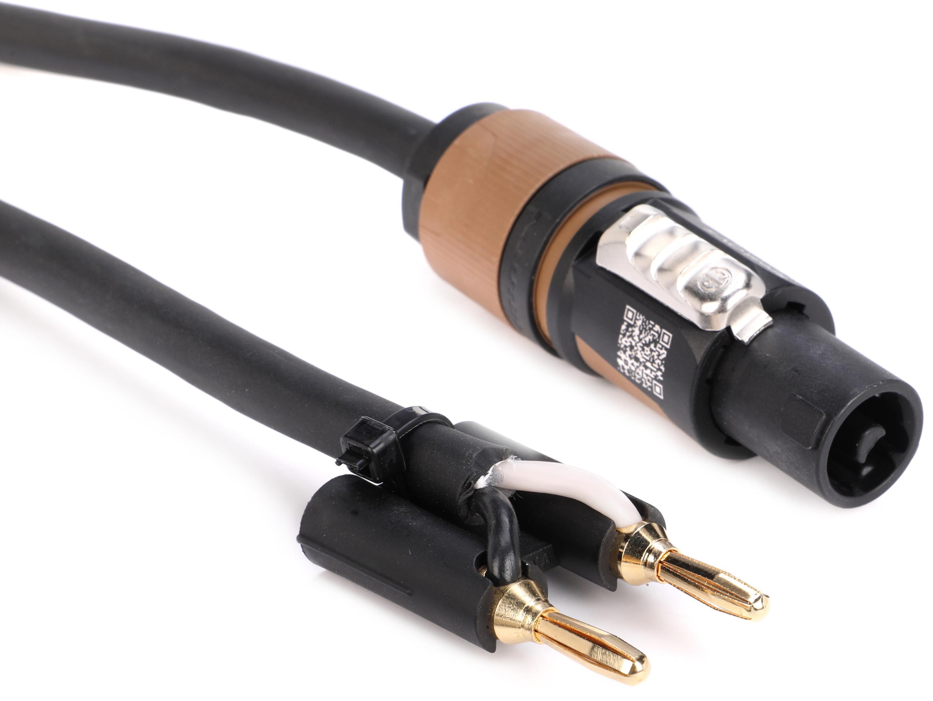 Speakon De 25 Pies De Pie Compatible Con Cable De