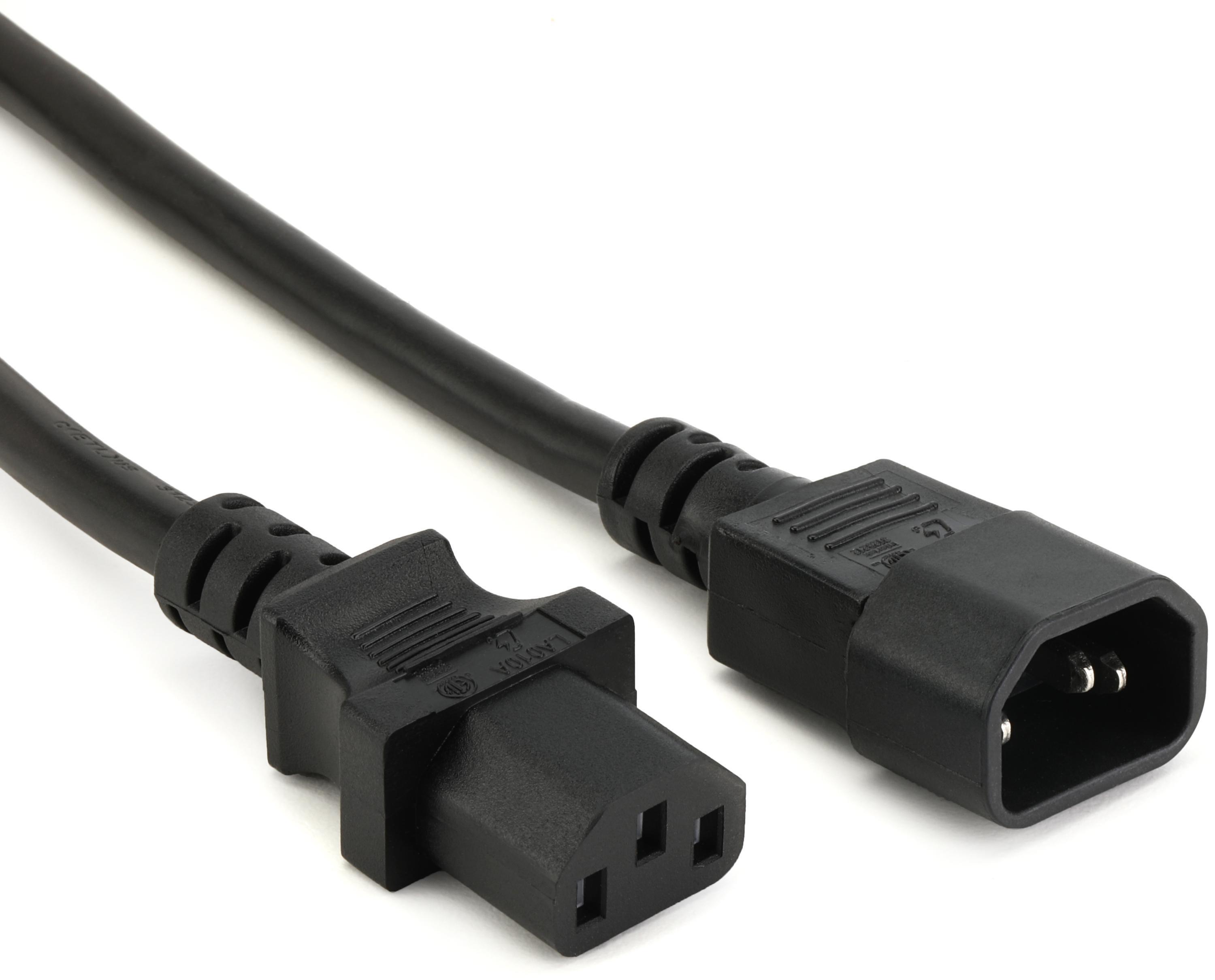 Accu-Cable ECCOM-6 IEC Extension Cable - 6 foot | Sweetwater