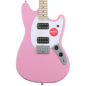 Pink squire guitar hotsell