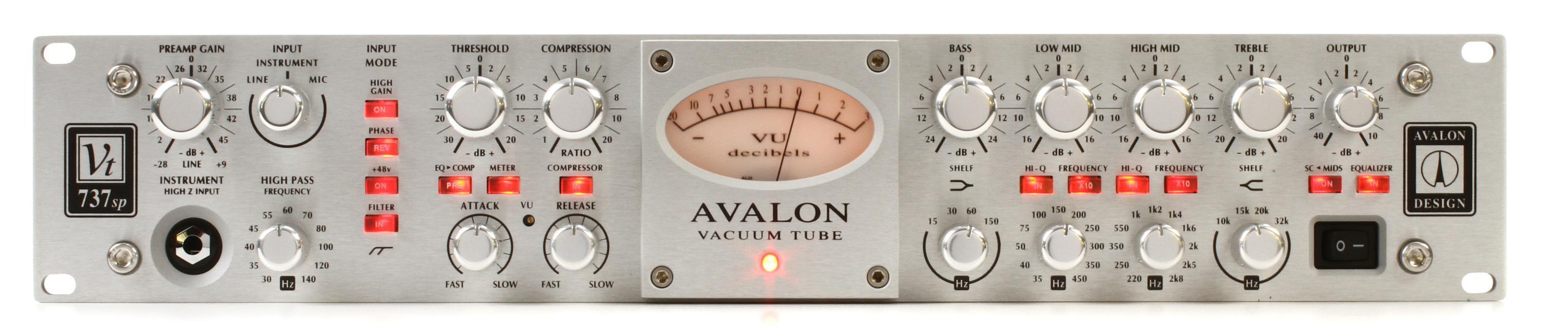 Avalon VT-737sp Tube Channel Strip