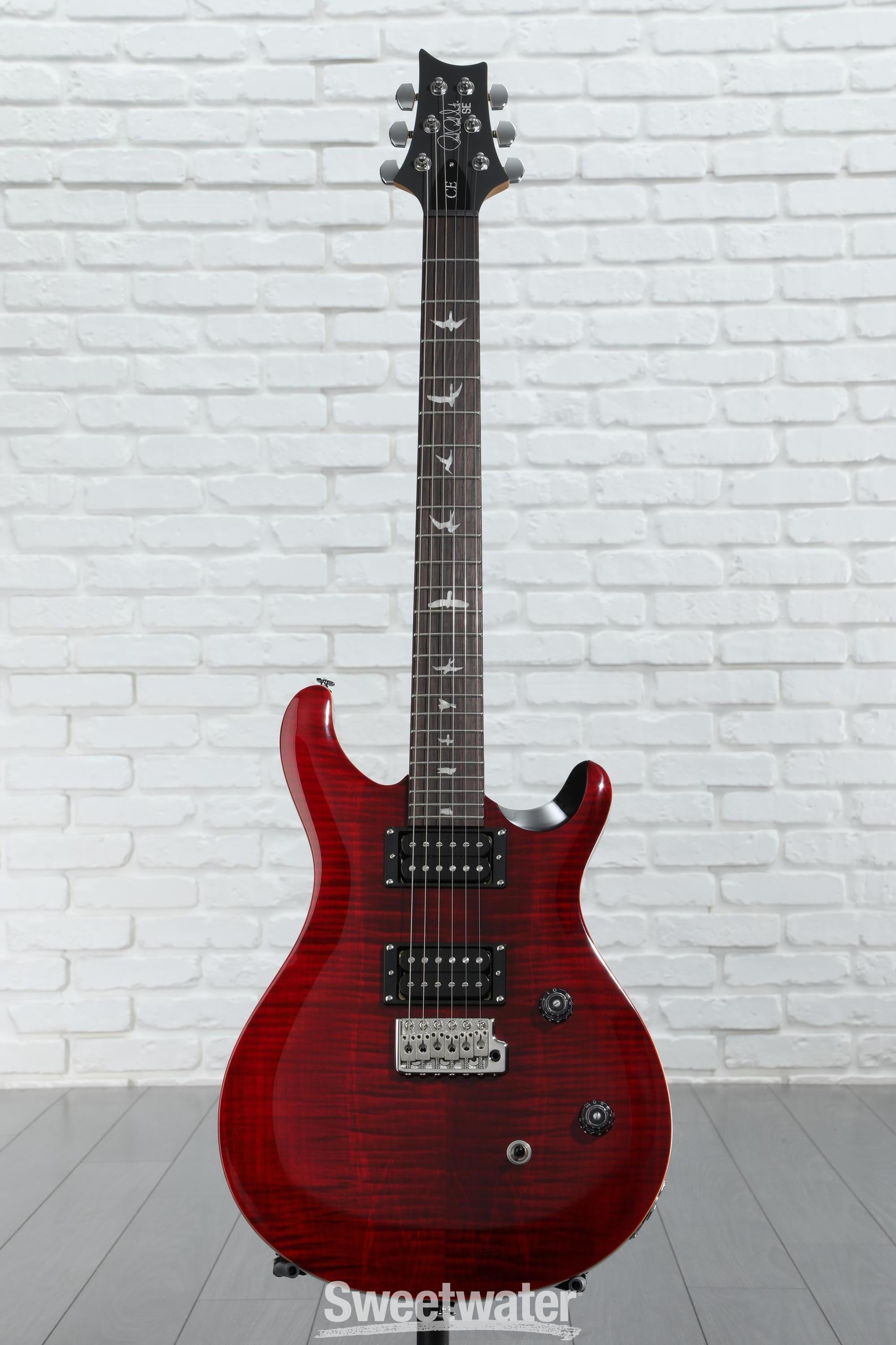 PRS SE CE 24 Standard Electric Guitar - Black Cherry